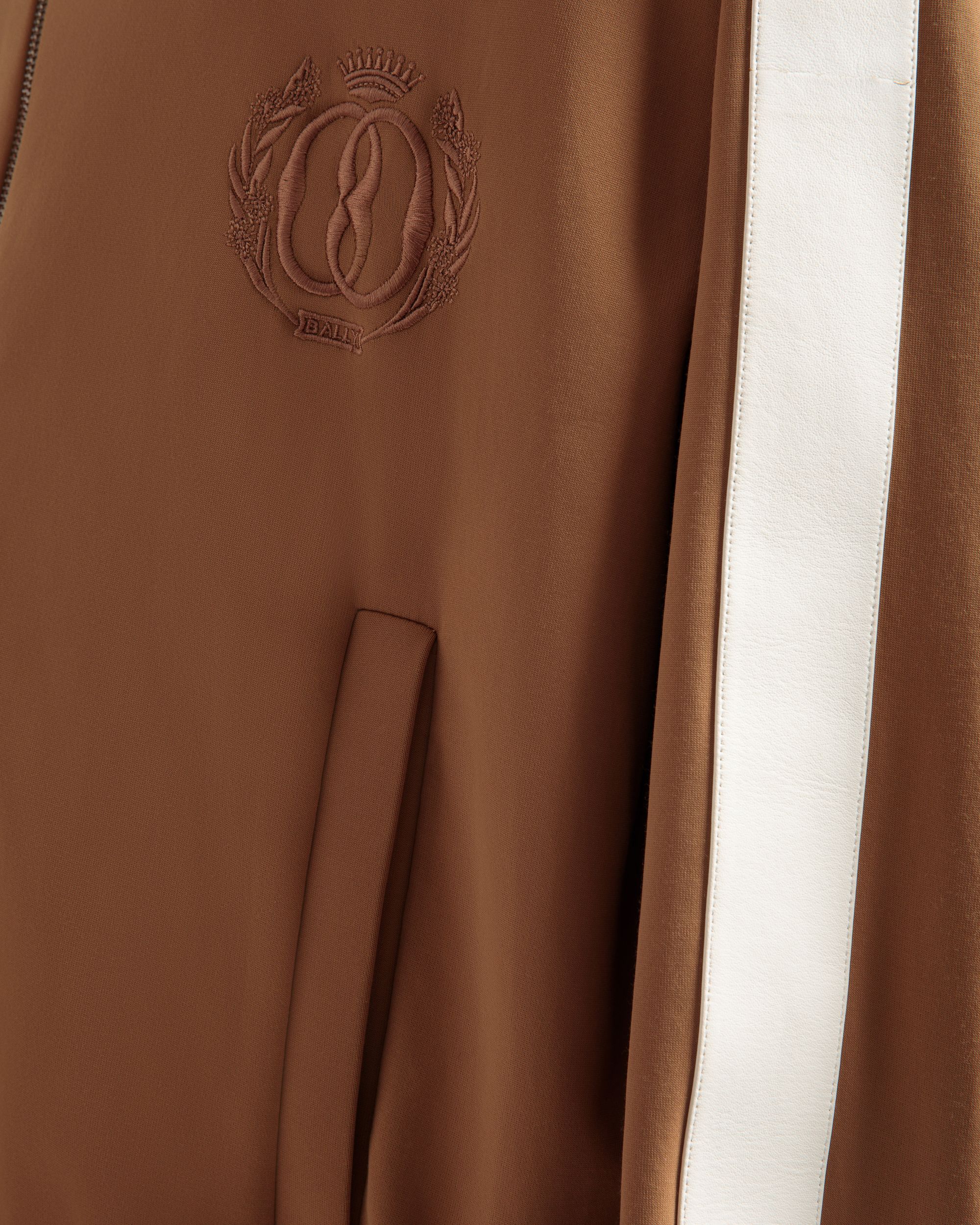 Sports Jacket In Beige Cotton Mix - Men's - Bally - 04