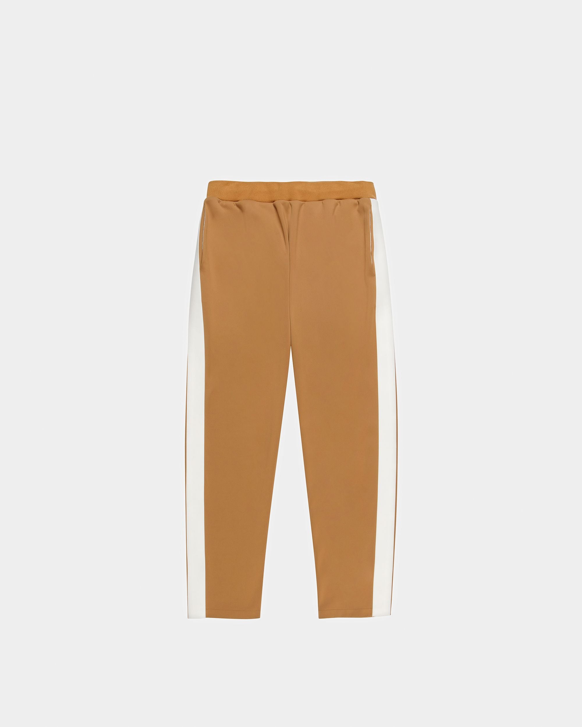 Sports Pants In Desert Cotton Mix - Men's - Bally - 01