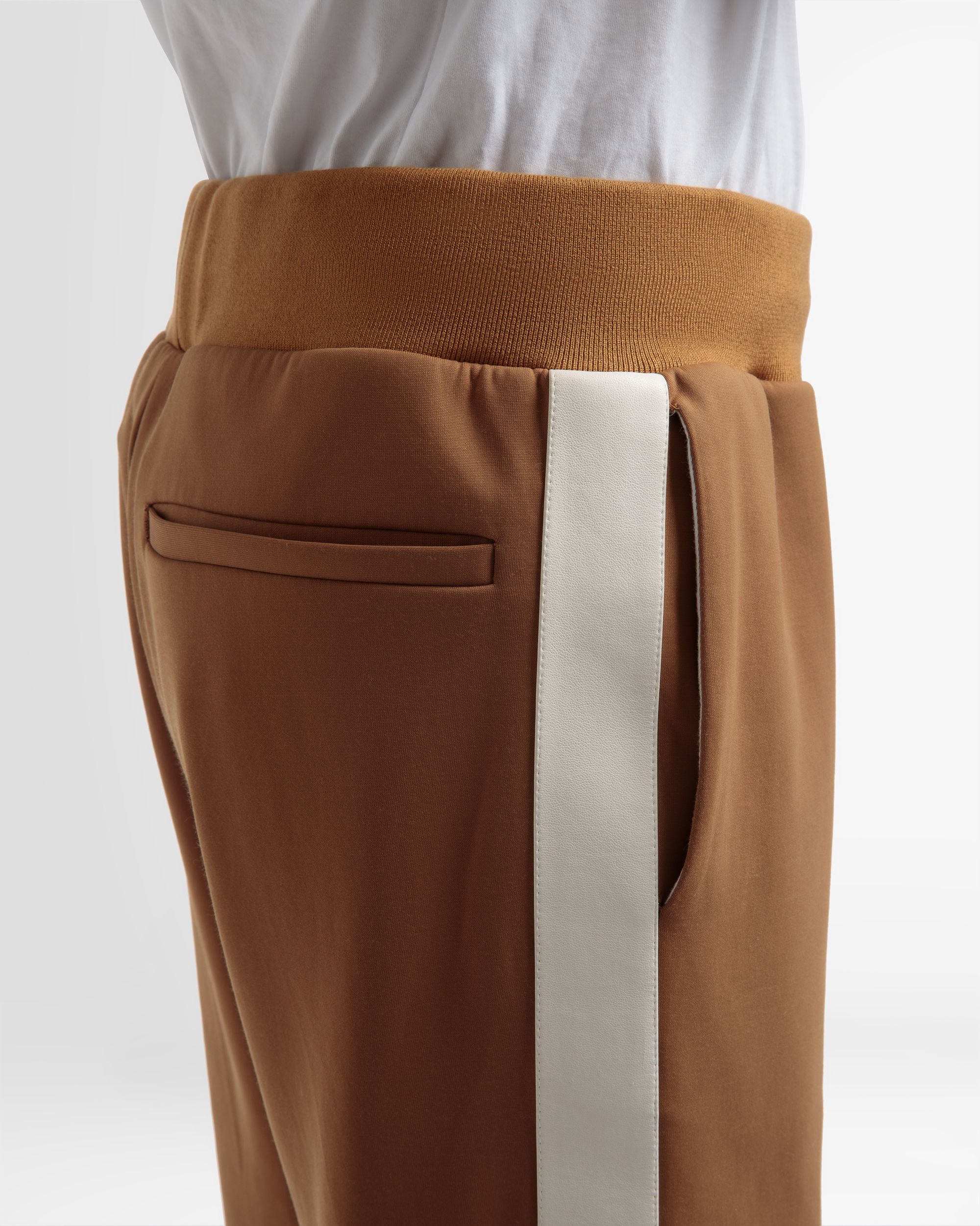 Sports Pants In Desert Cotton Mix - Men's - Bally - 04