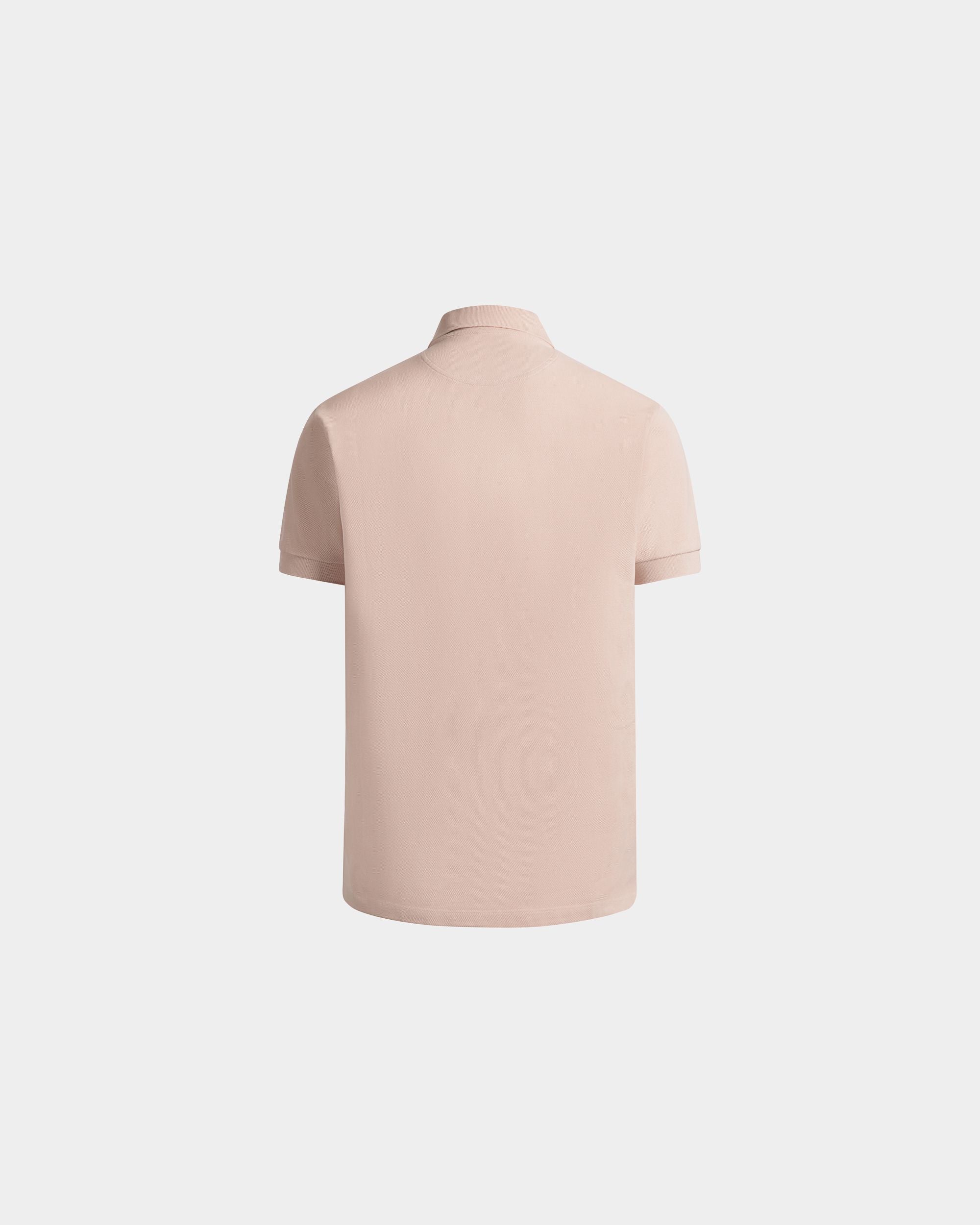 Cutsew Polo In Pink Cotton - Men's - Bally - 03