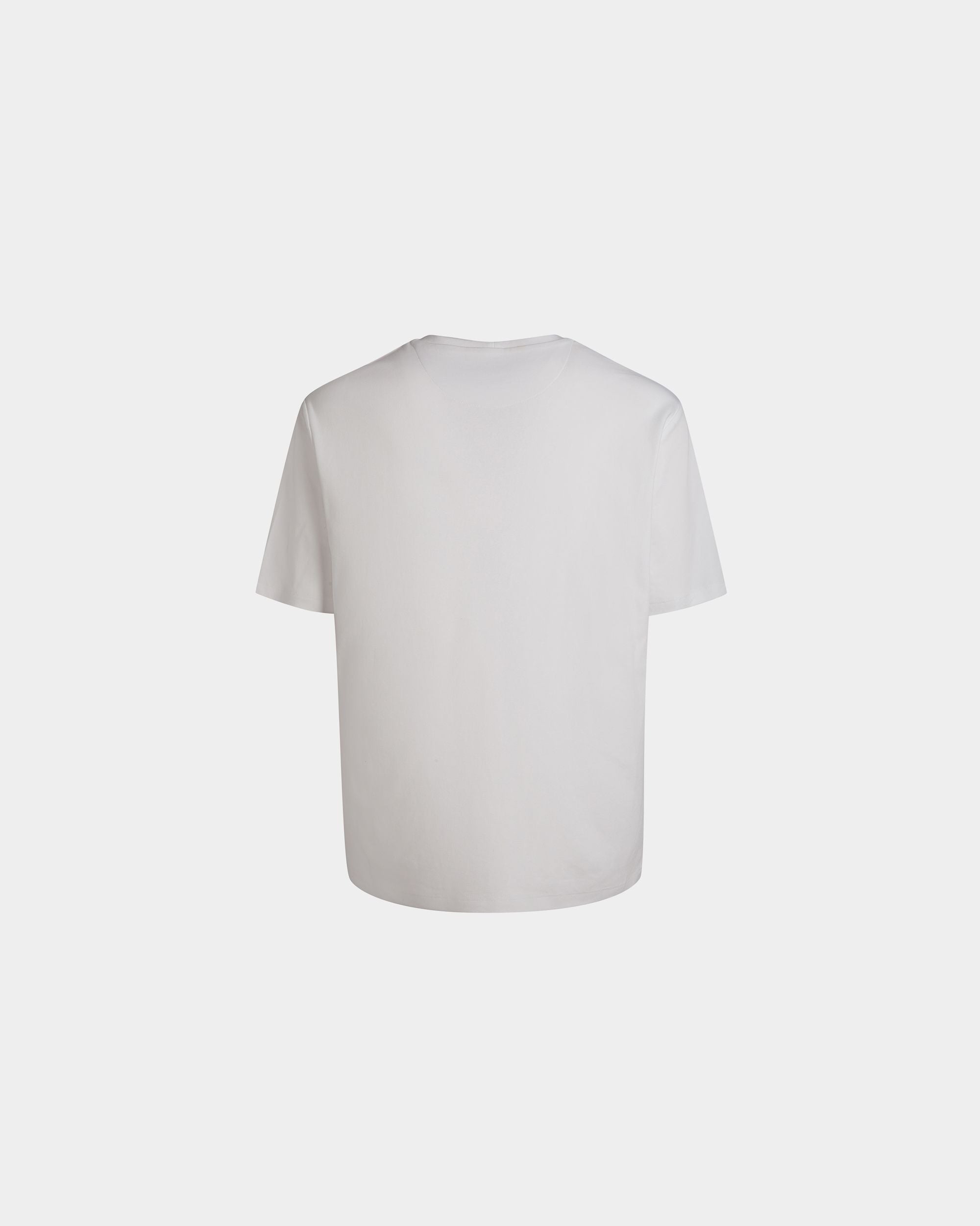 Adrien Brody Travel Collection T-Shirt In White Cotton - Men's - Bally - 09