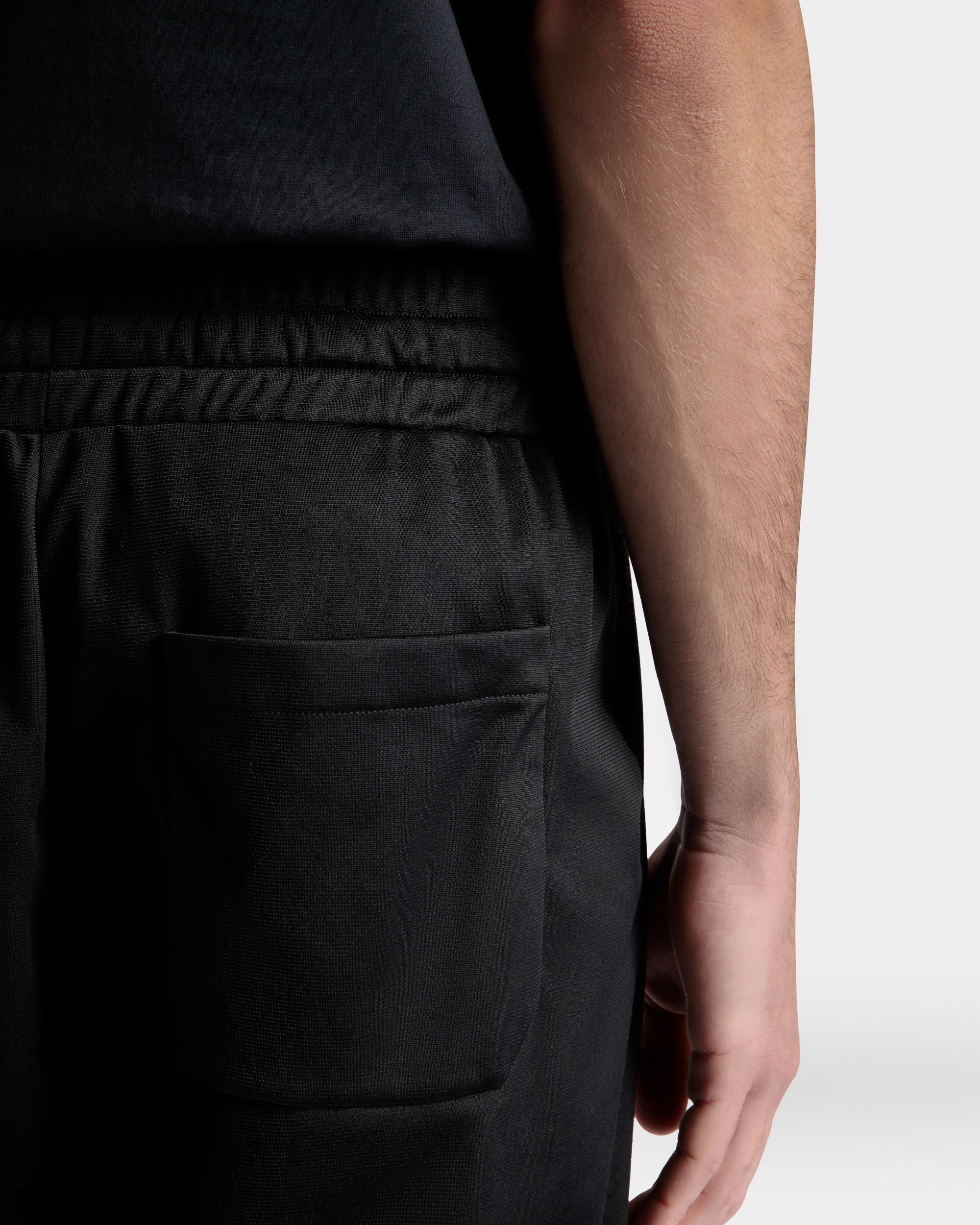 Sweatpants In Black - Men's - Bally - 04