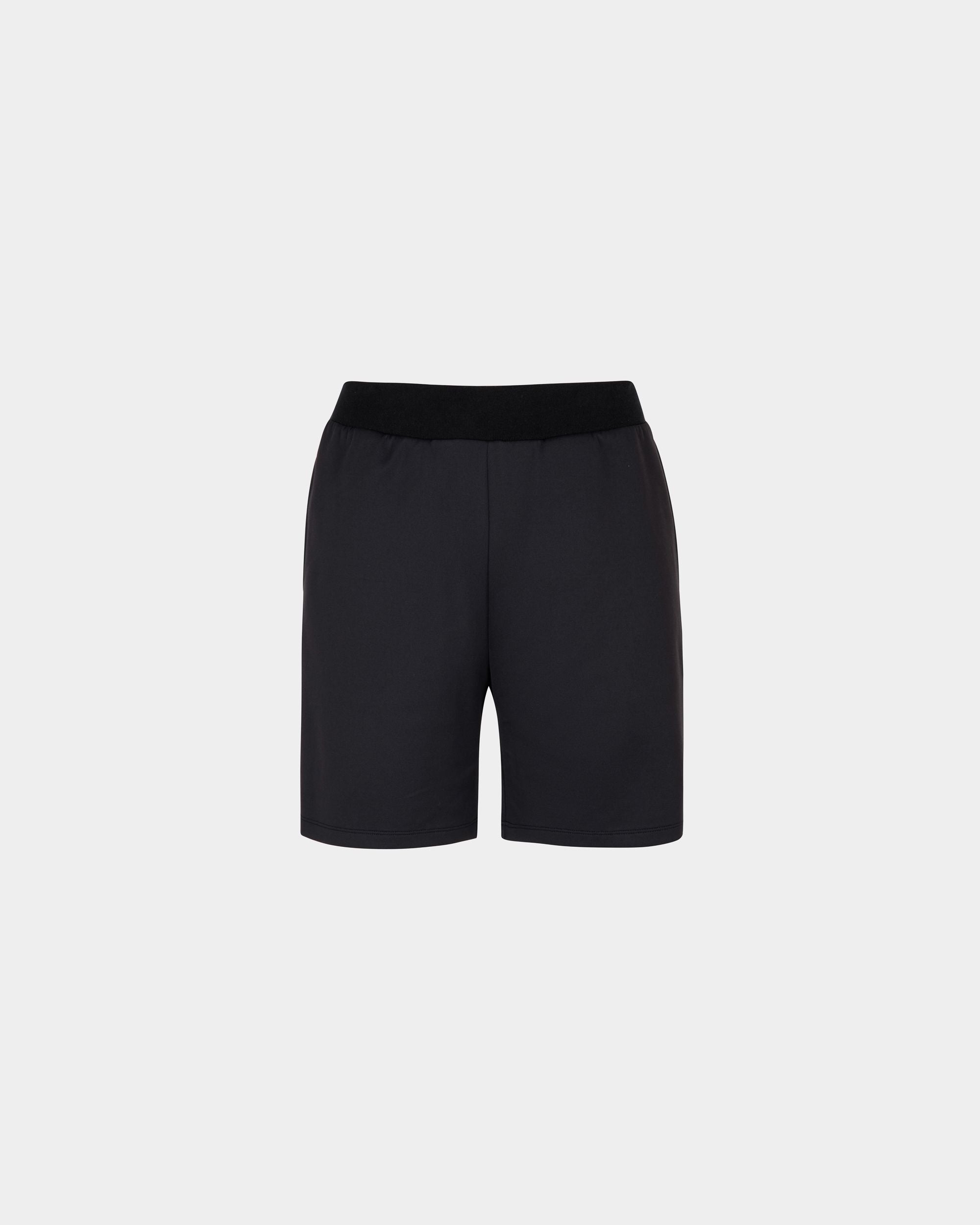 Shorts in Navy Blue Fabric - Men's - Bally - 01