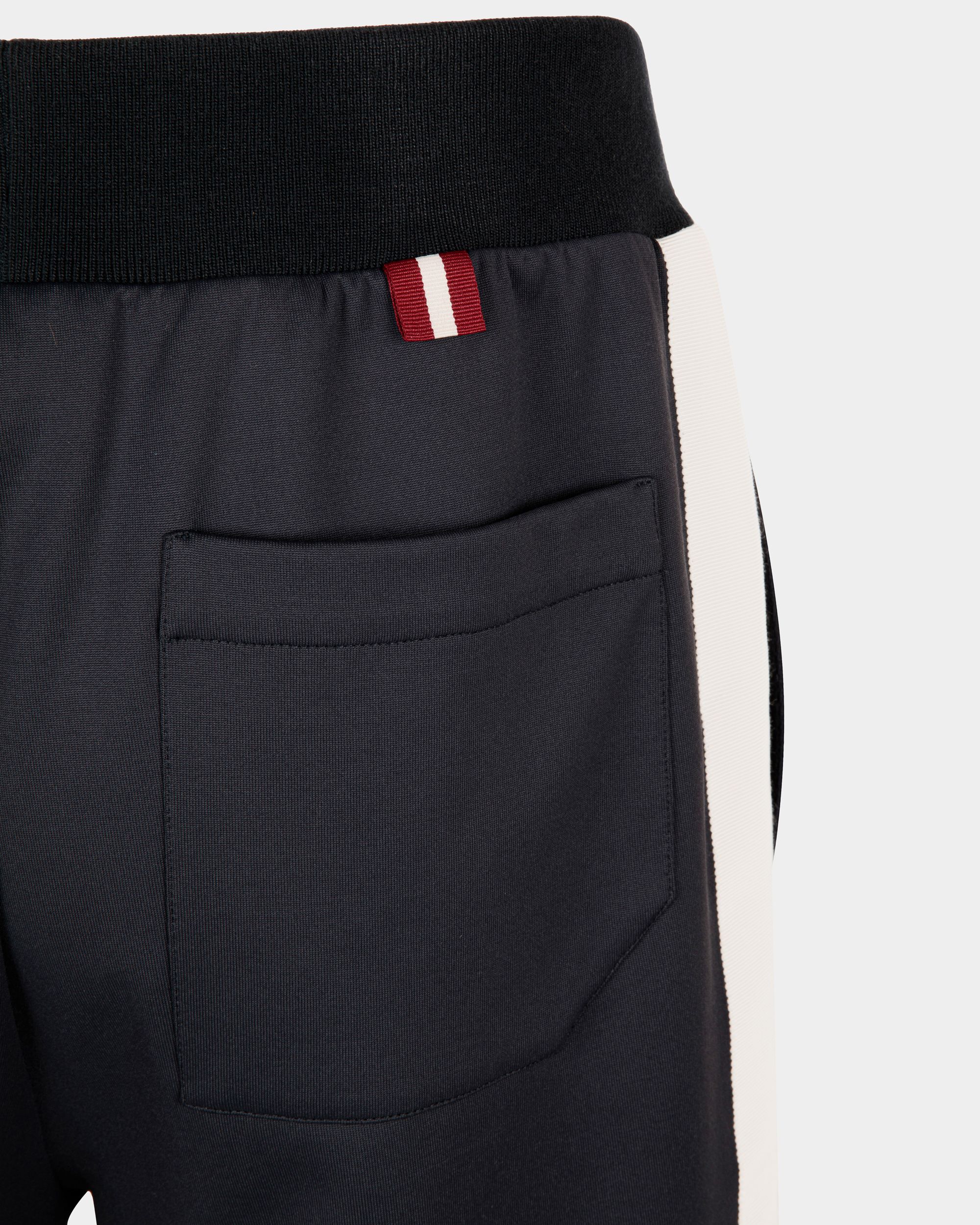Shorts in Navy Blue Fabric - Men's - Bally - 02