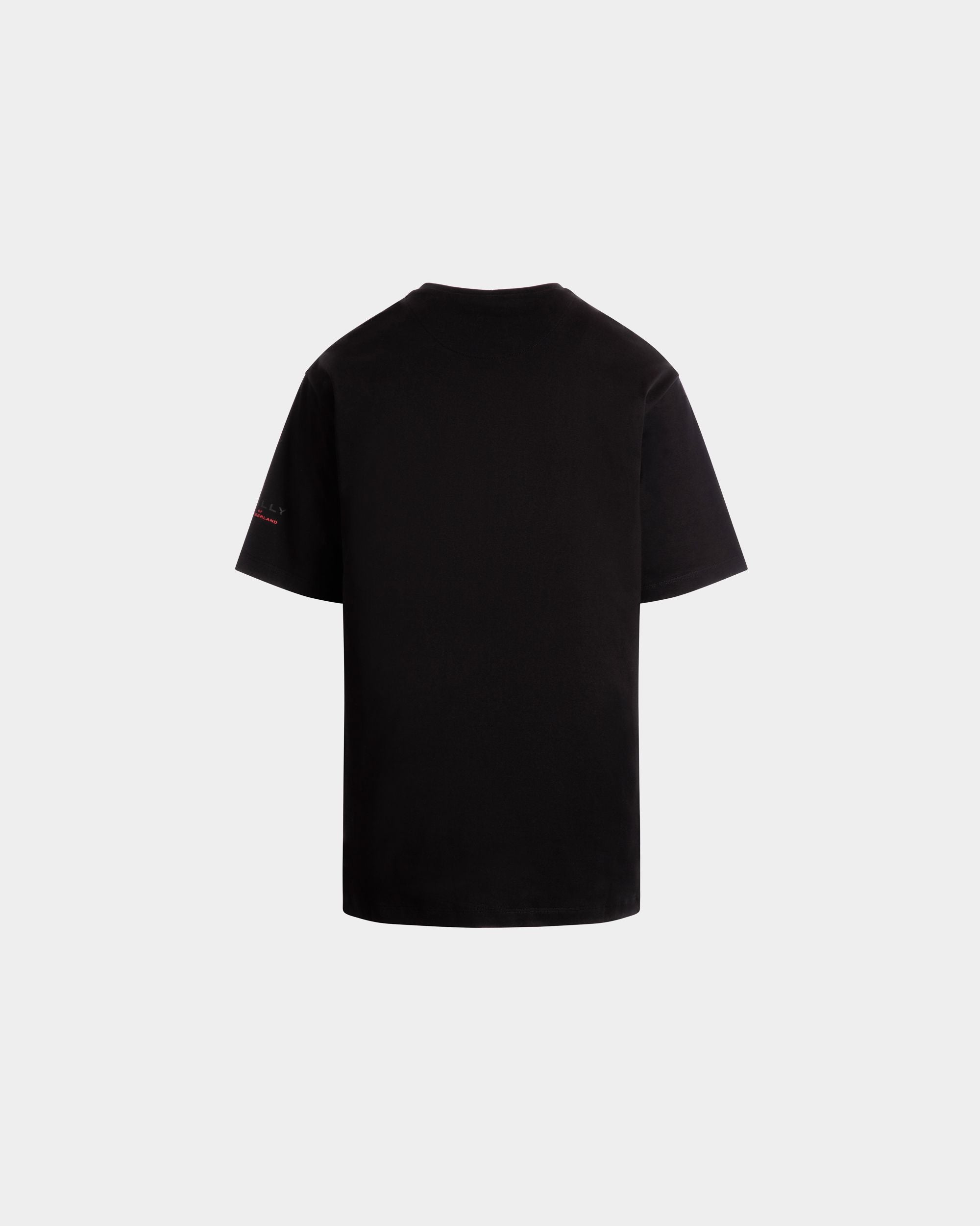 T-Shirt in Black Cotton - Men's - Bally - 07