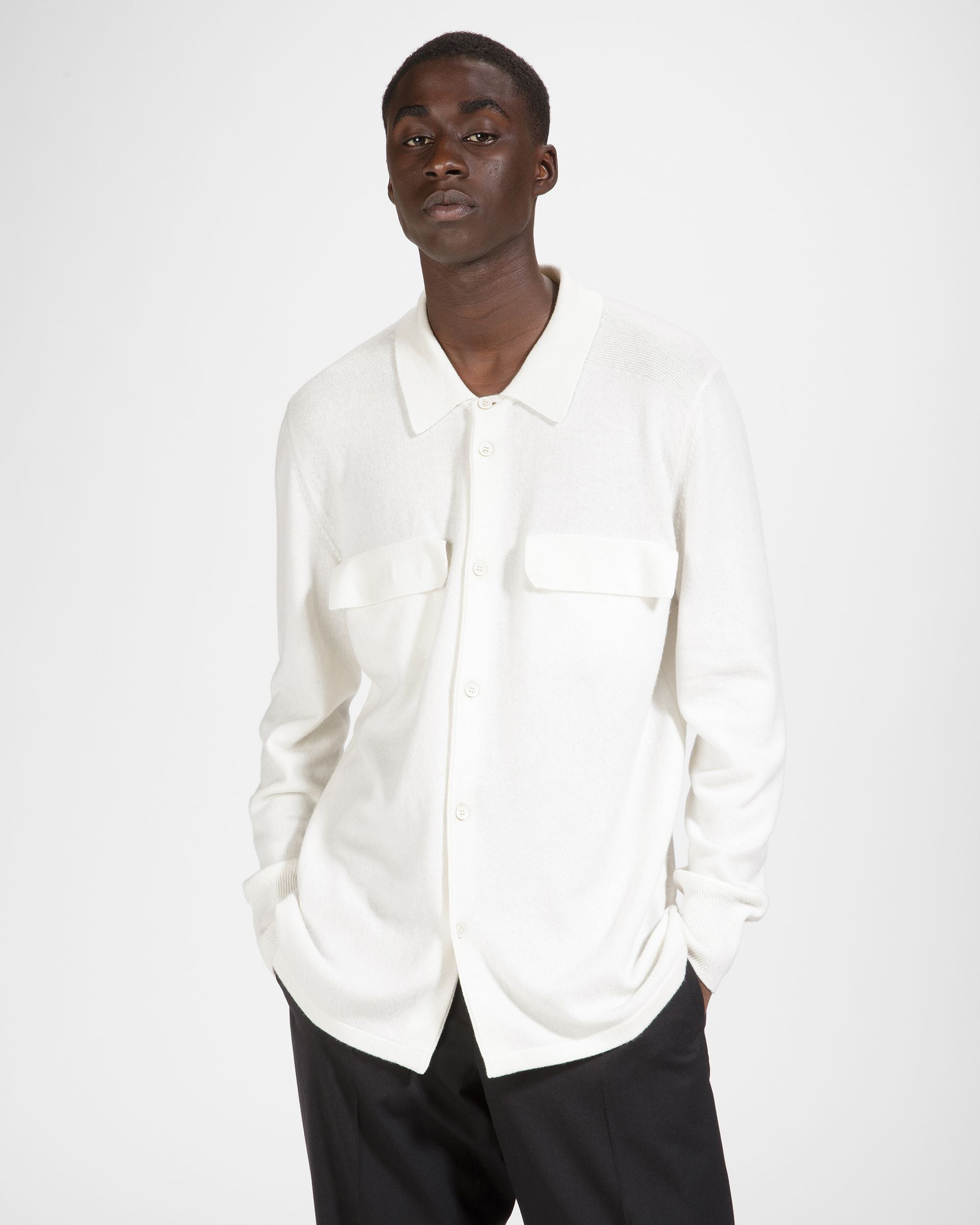 Cashmere Shirt - Men's - Bally - 01
