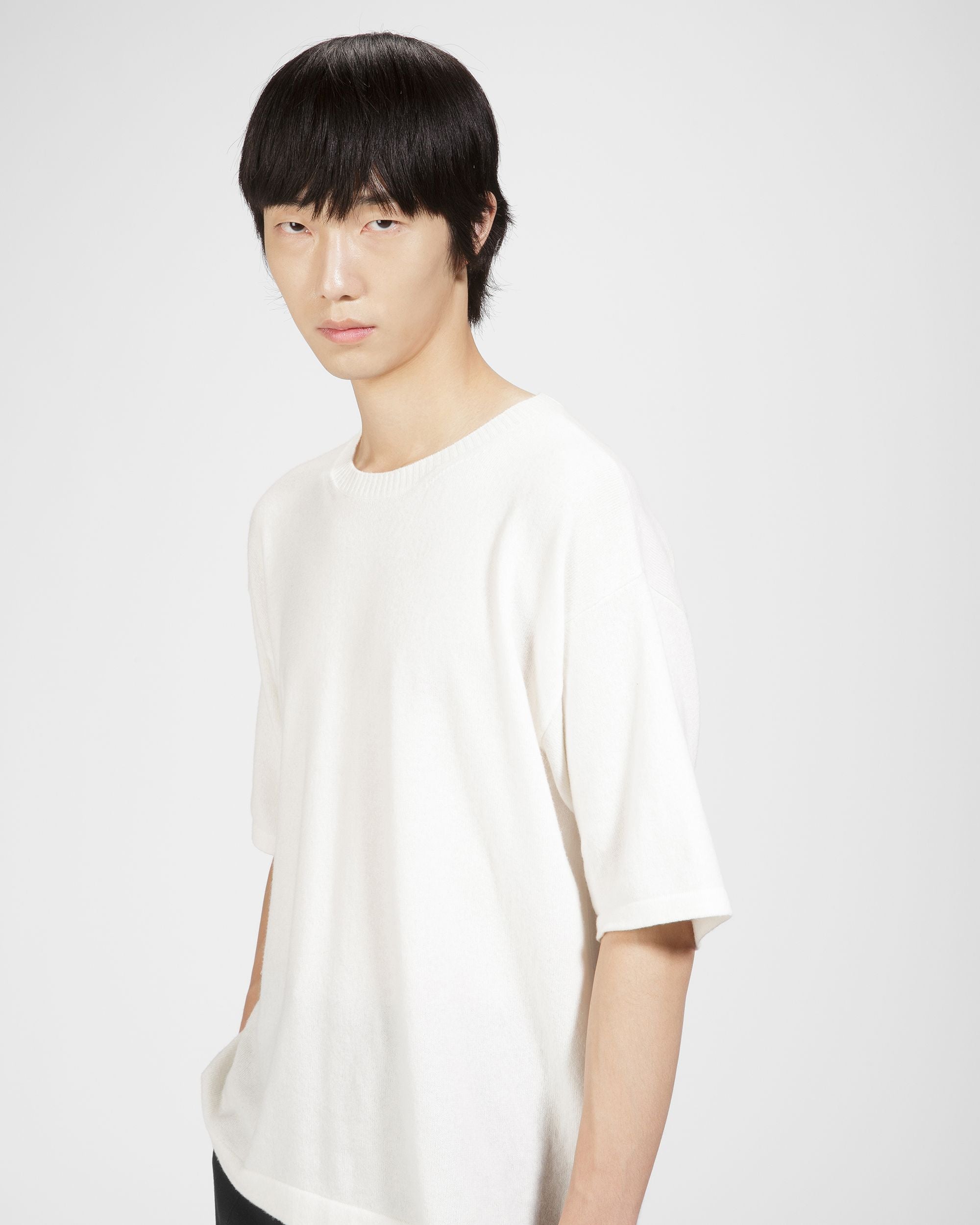 Cashmere Knitted T-Shirt - Men's - Bally - 03