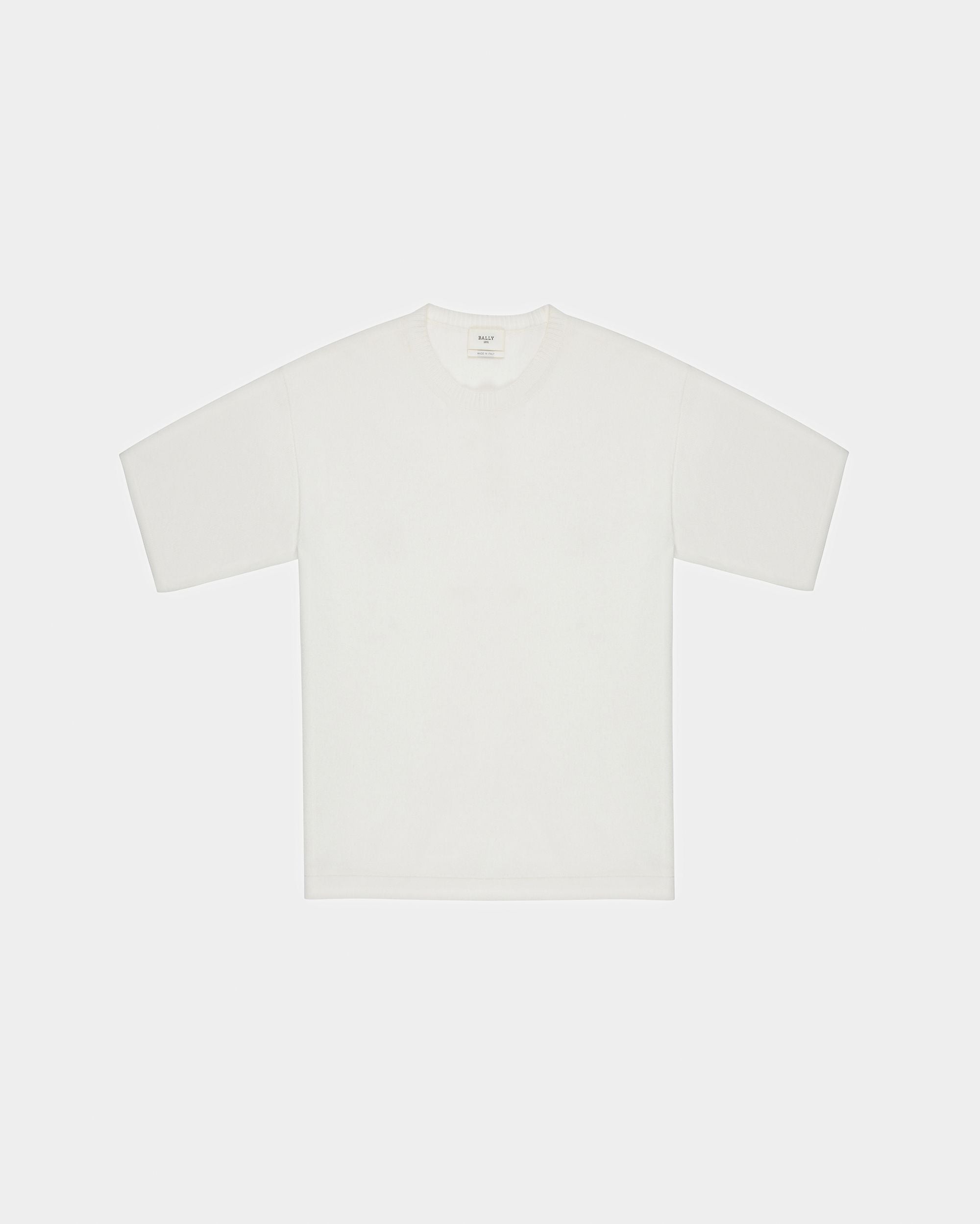 Cashmere Knitted T-Shirt - Men's - Bally - 05