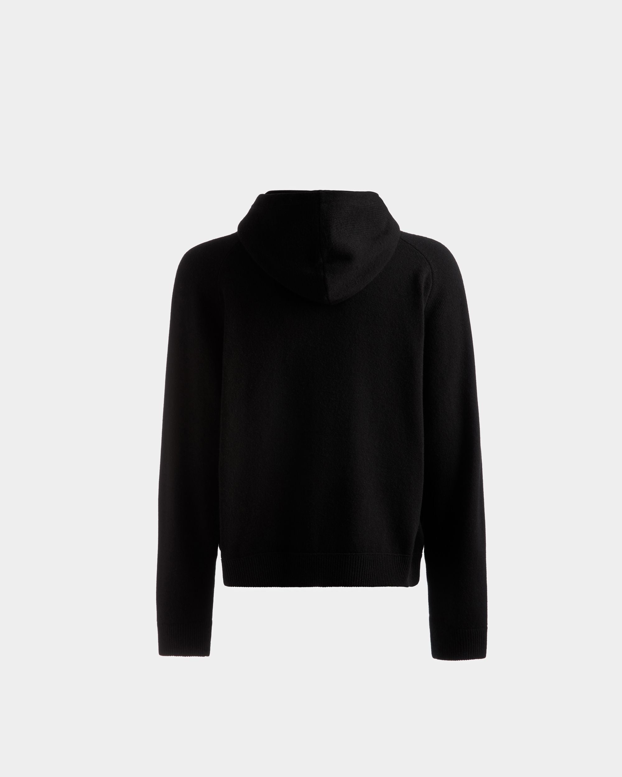 Sweatshirt In Marine Wool And Cashmere - Men's - Bally - 02
