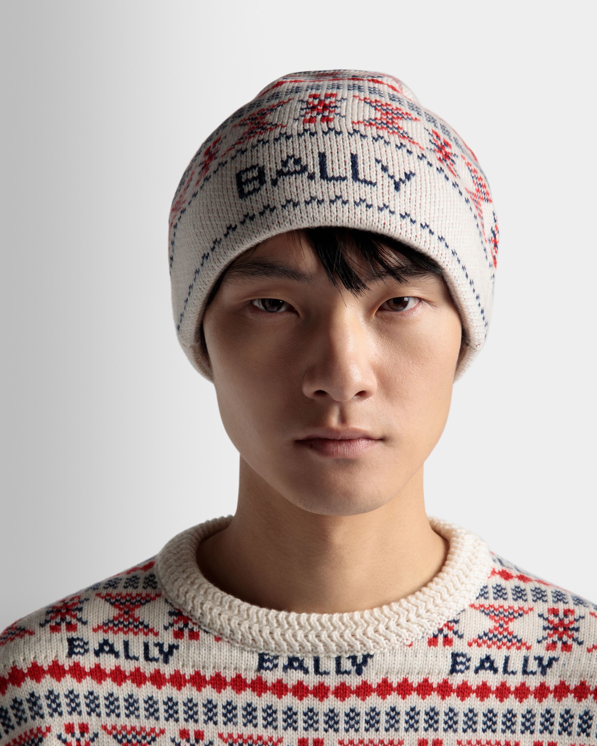 Sweater In Multicolor Wool - Men's - Bally - 04