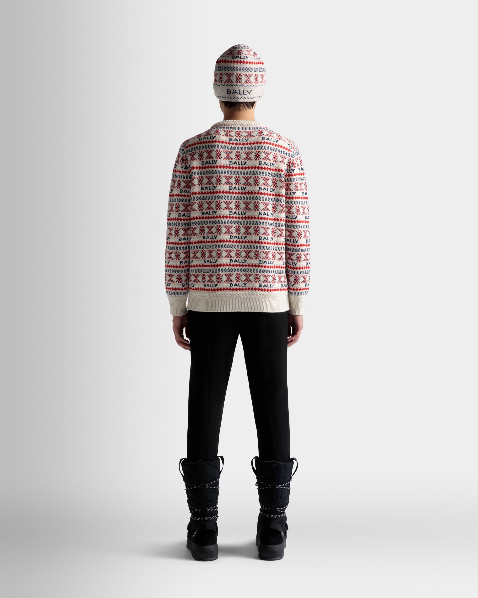 Sweater In Multicolor Wool - Men's - Bally - 06