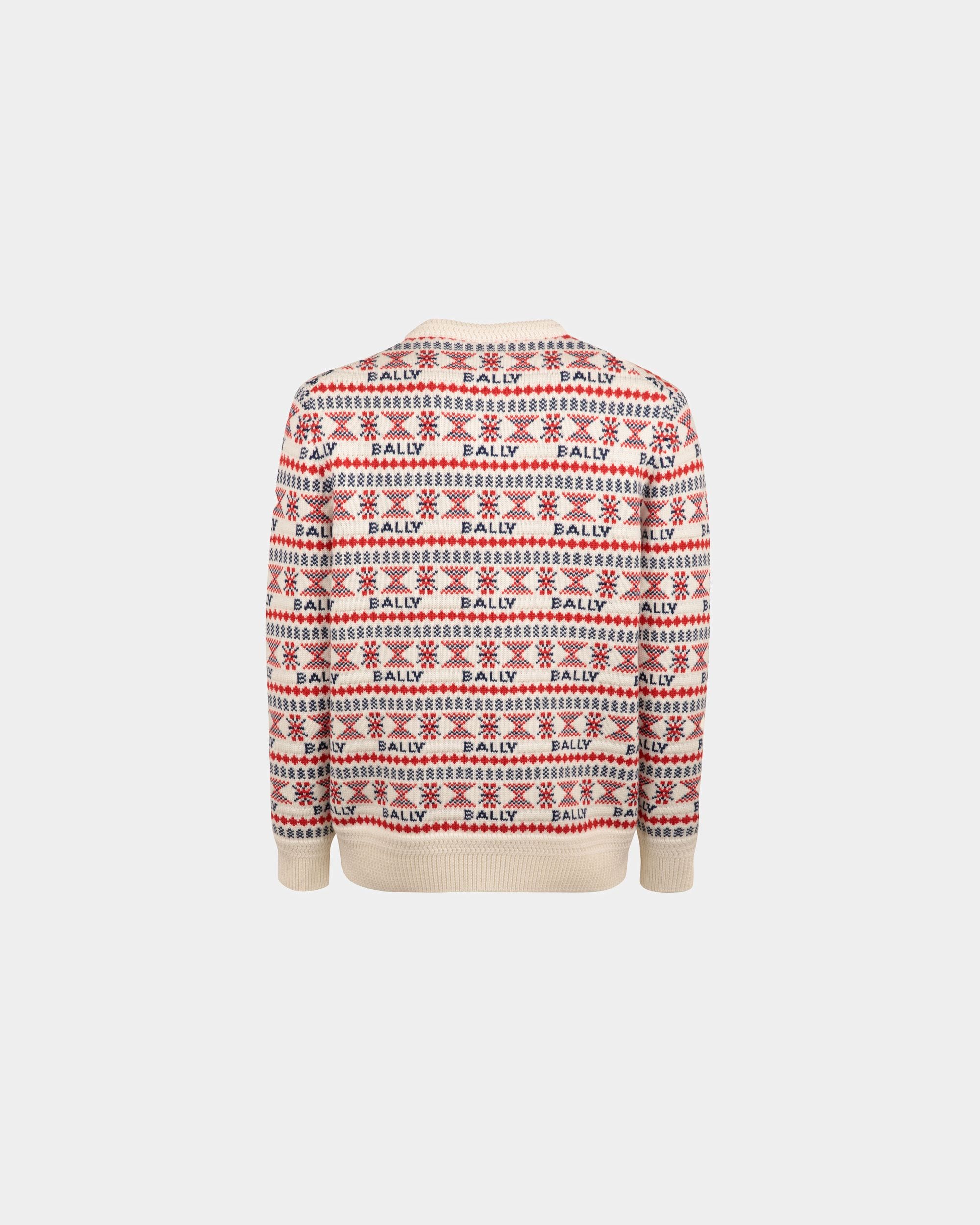 Sweater In Multicolor Wool - Men's - Bally - 07
