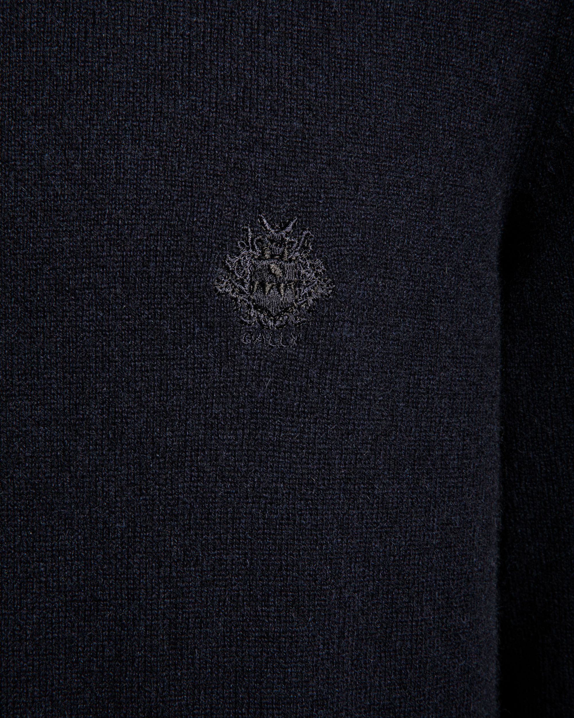 Adrien Brody Travel Collection Crewneck Sweater In Navy Blue Cashmere - Men's - Bally - 03