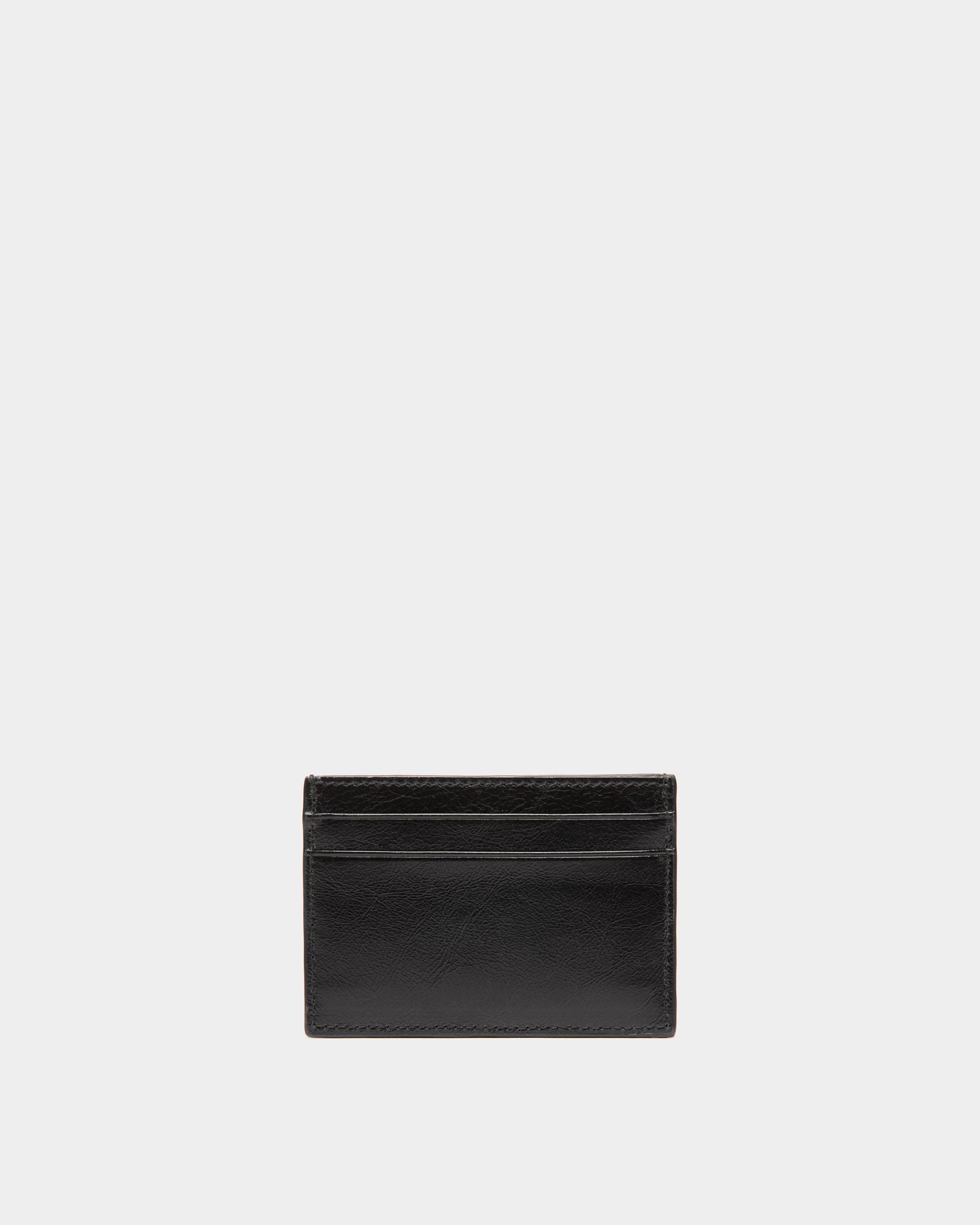 Easy Bally Card Holder In Black Leather - Men's - Bally - 02