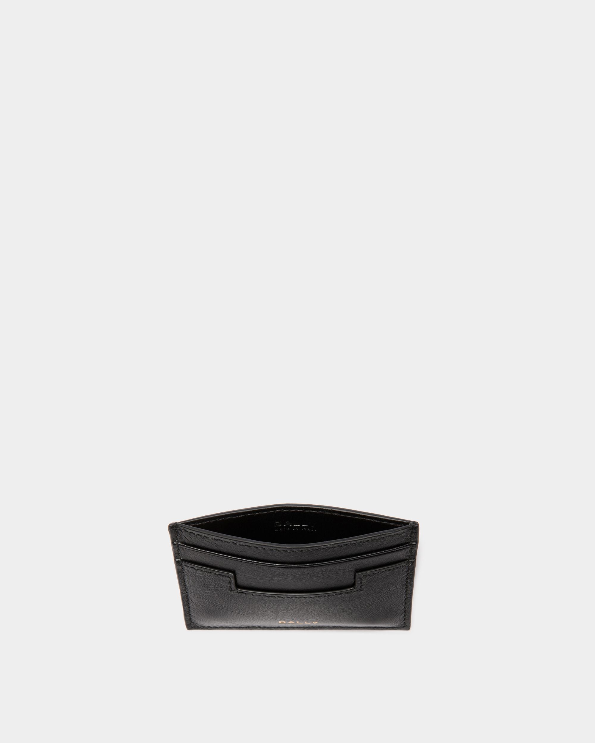 Easy Bally Card Holder In Black Leather - Men's - Bally - 03
