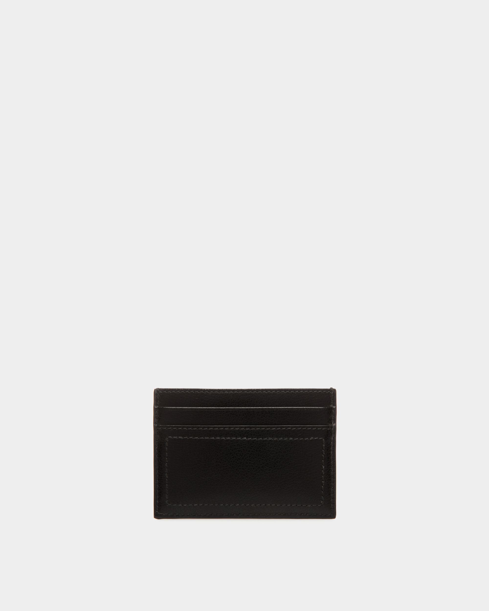 Ray Card Holder in Black Leather - Men's - Bally - 02