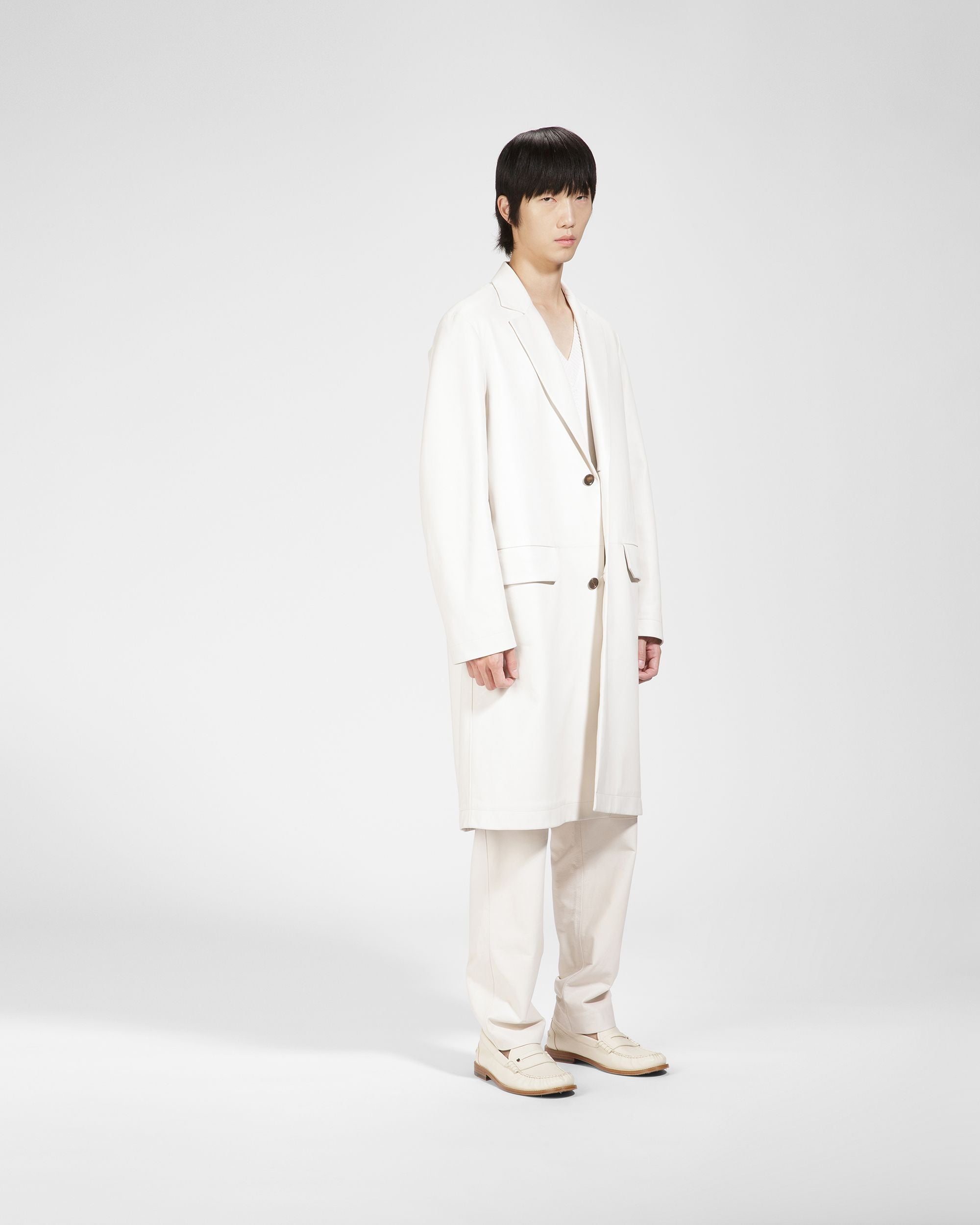 Leather Coat - Men's - Bally - 01
