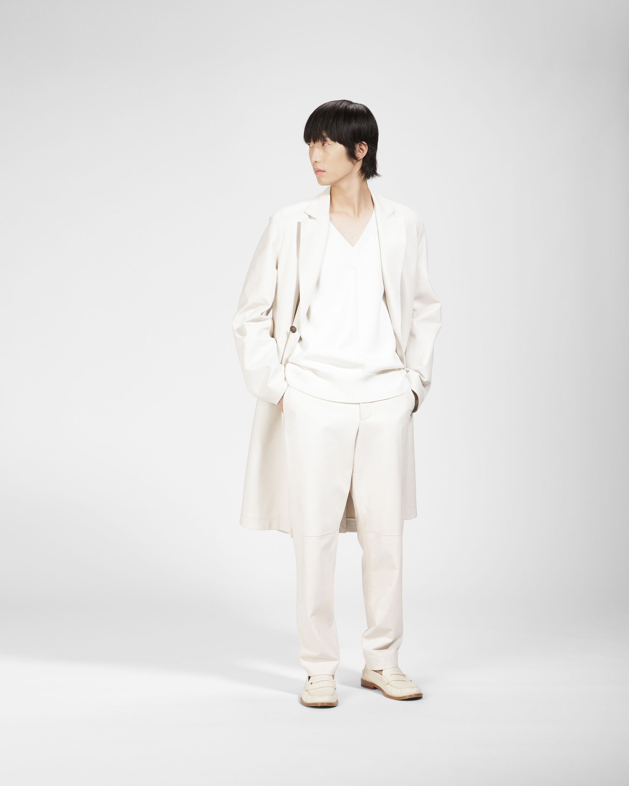 Leather Coat - Men's - Bally - 04