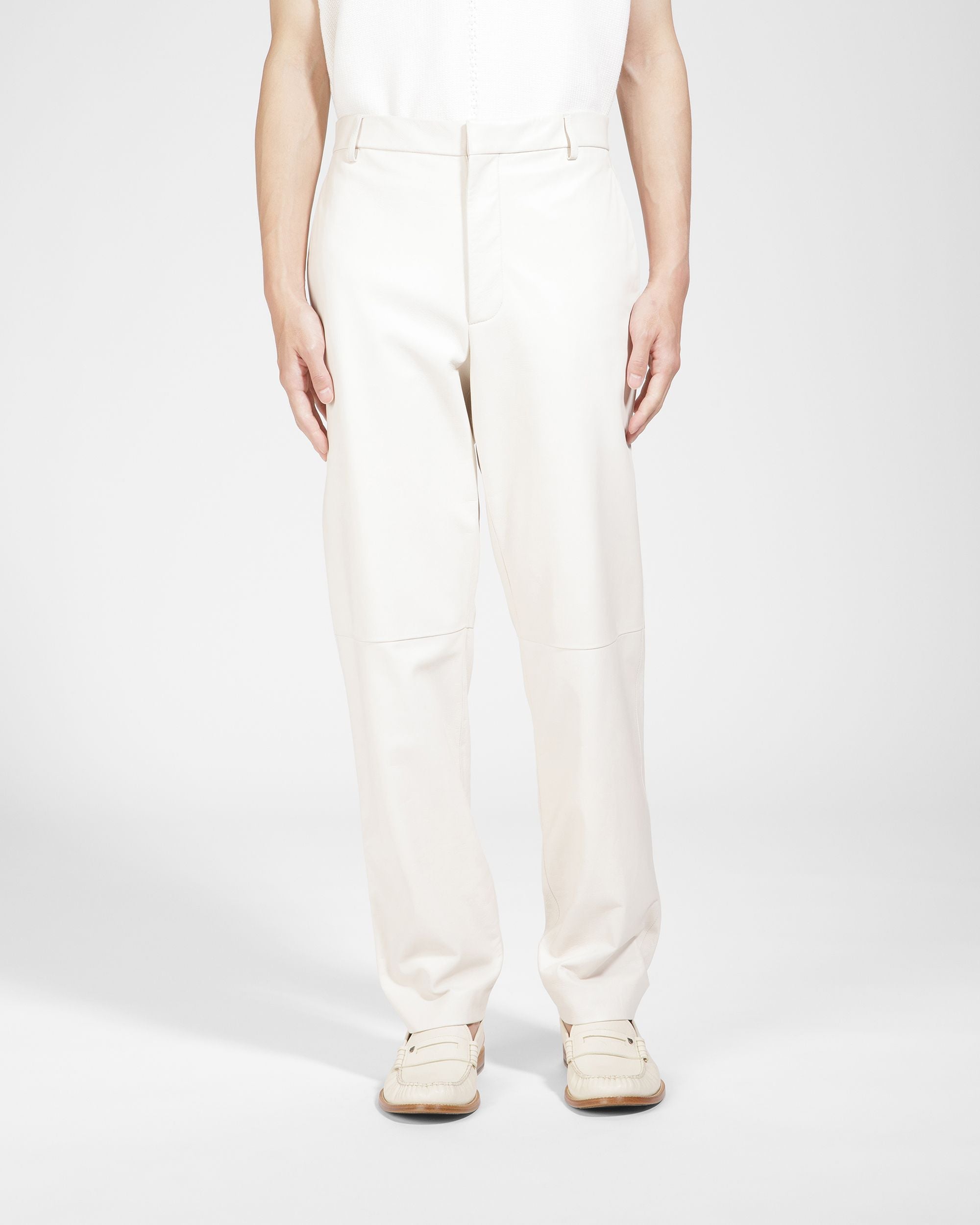 Leather Trousers - Men's - Bally - 01