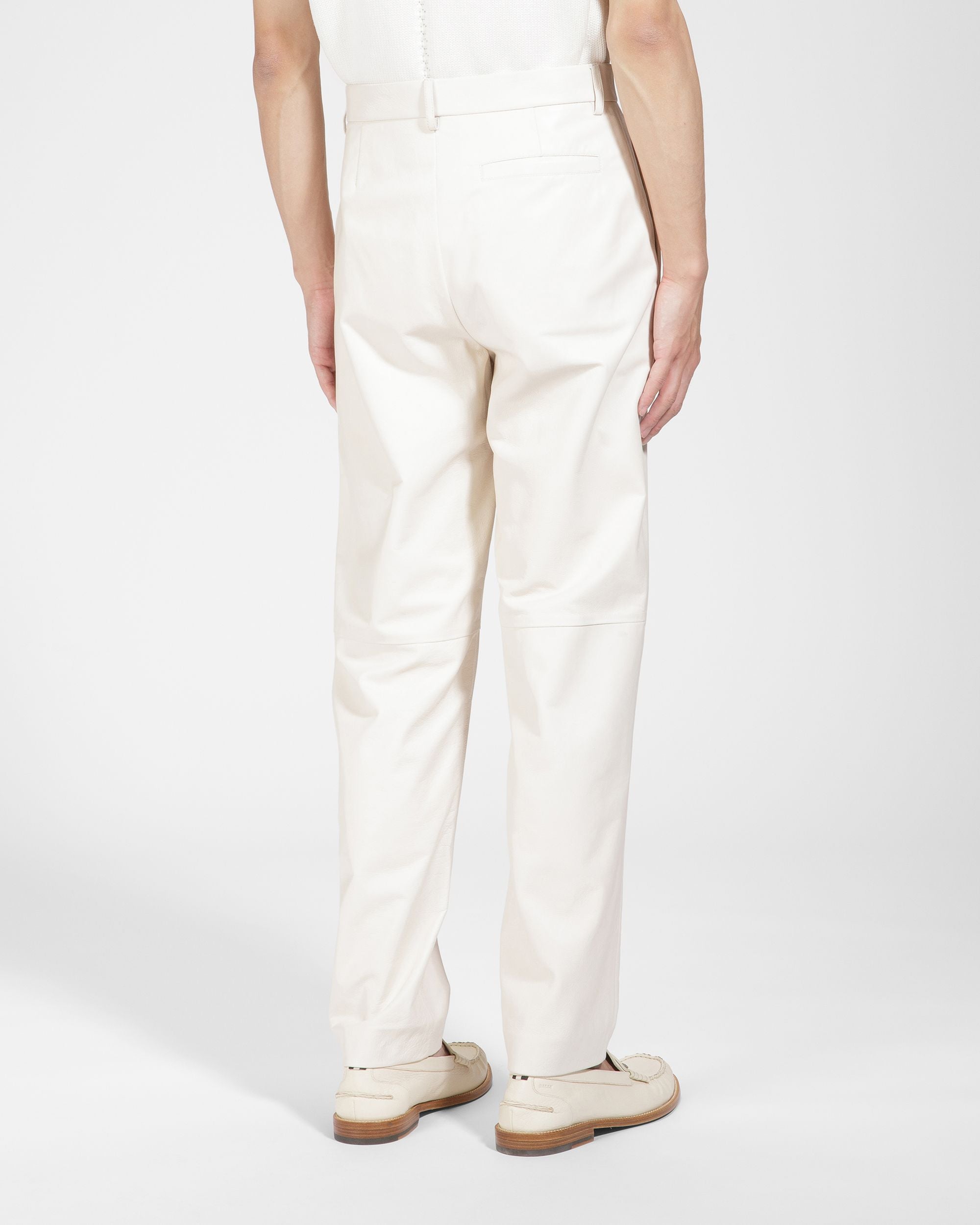 Leather Trousers - Men's - Bally - 02