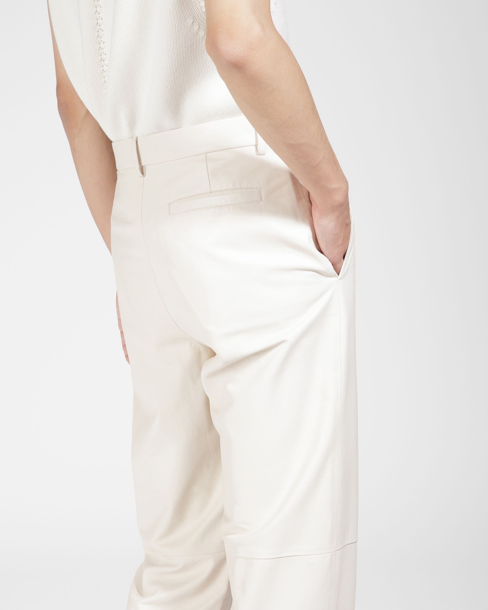 Leather Trousers - Men's - Bally - 03