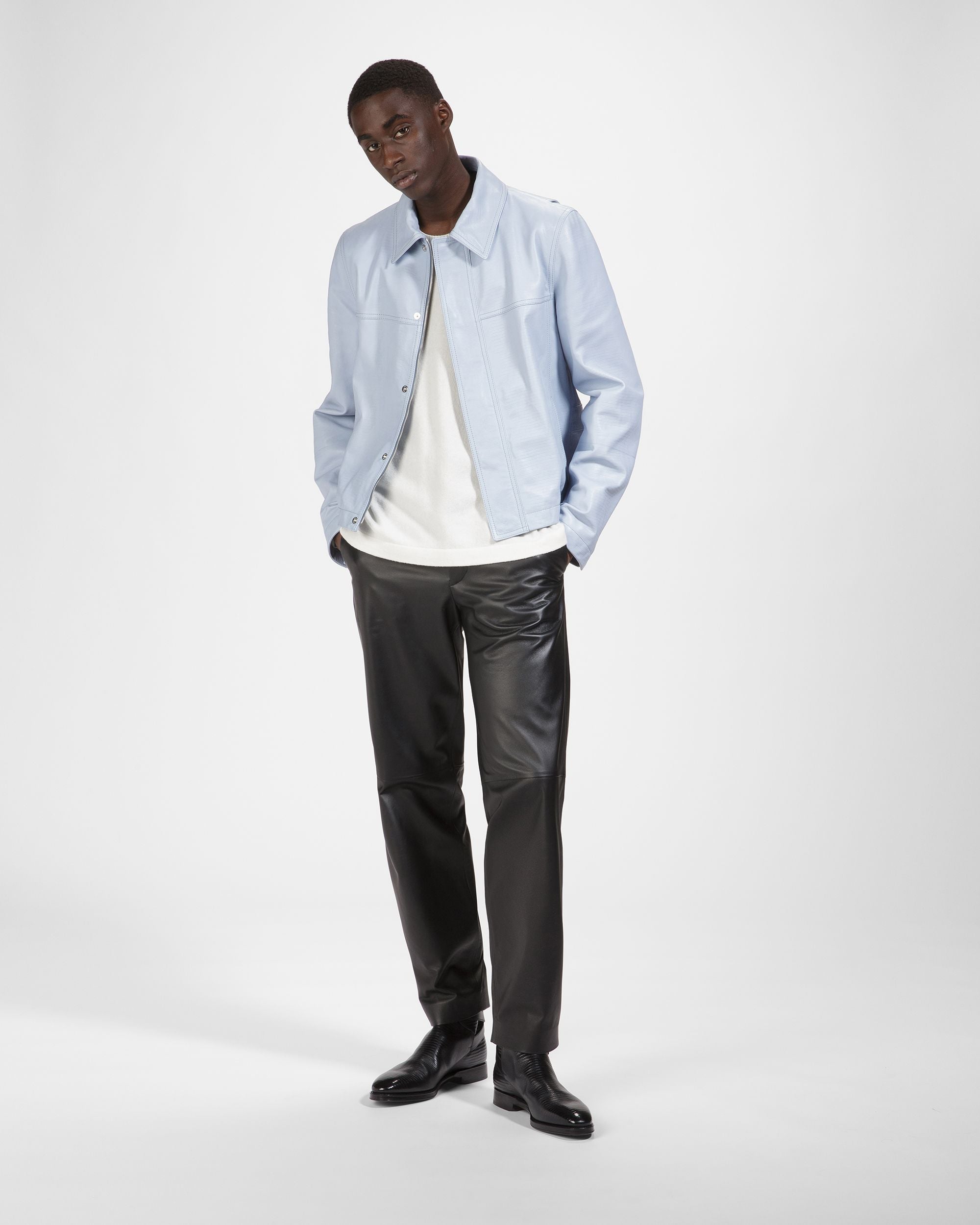 Leather Pants - Men's - Bally - 02