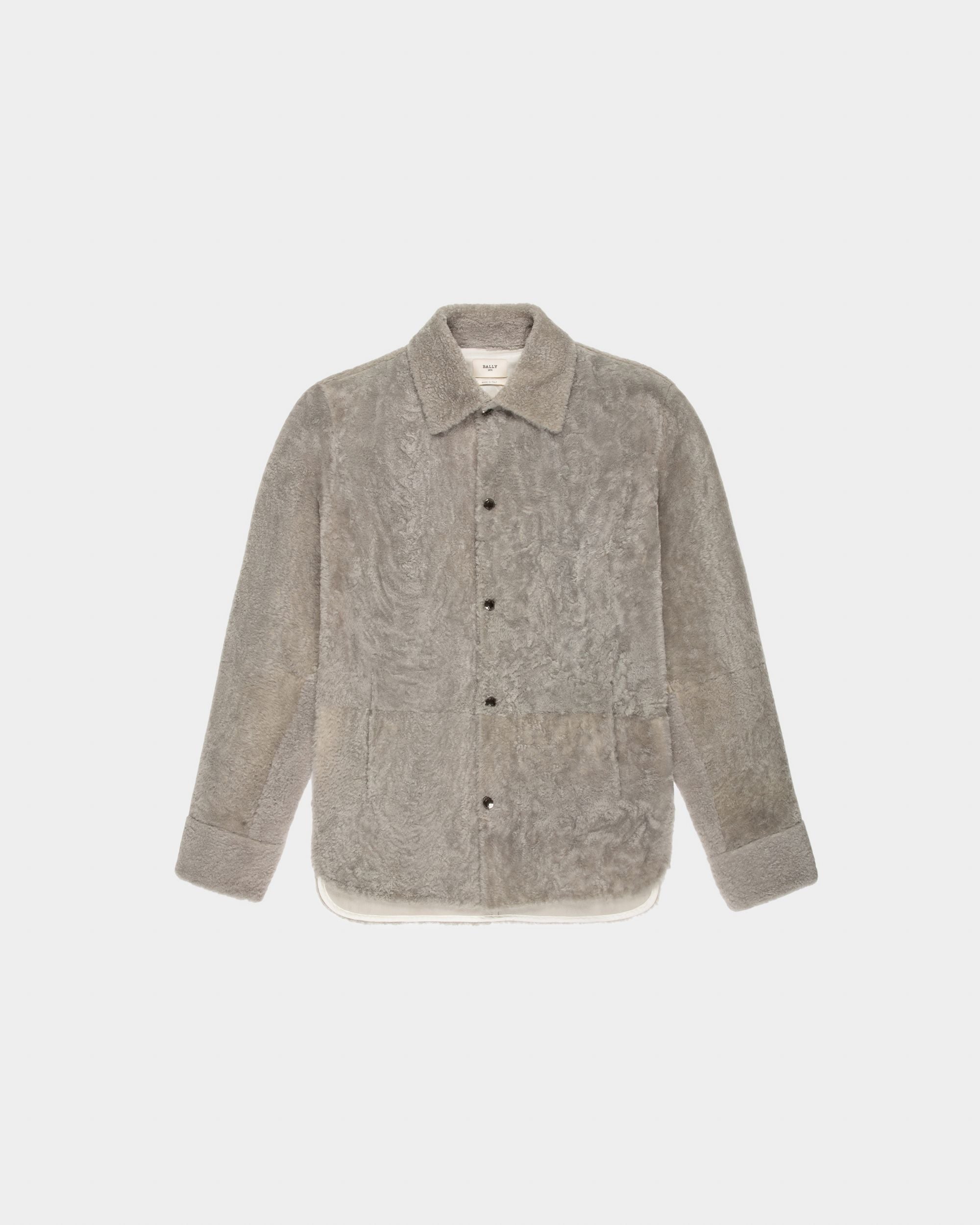 Shearling Overshirt - Men's - Bally - 01