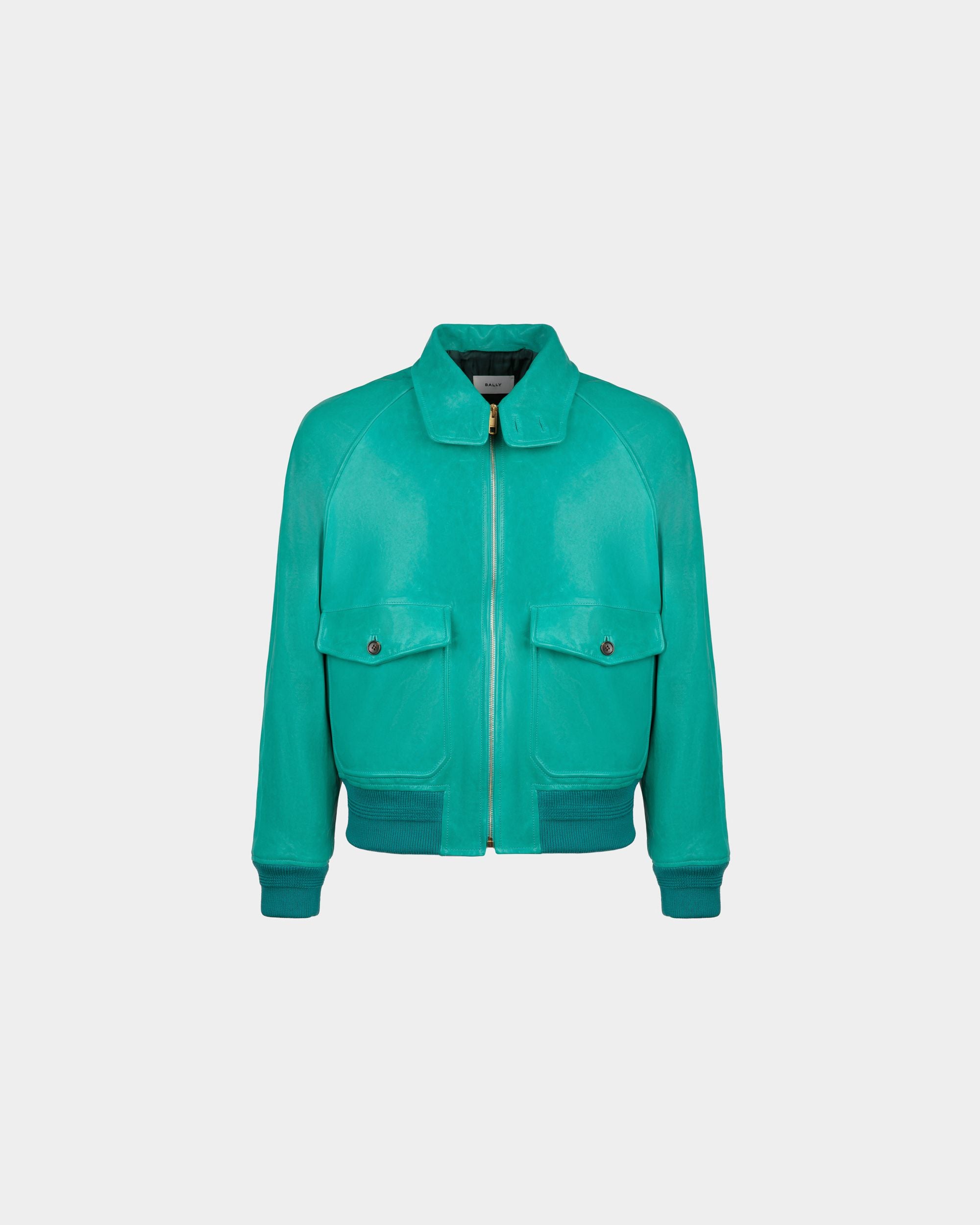 Bomber in Leather - Men's - Bally - 01