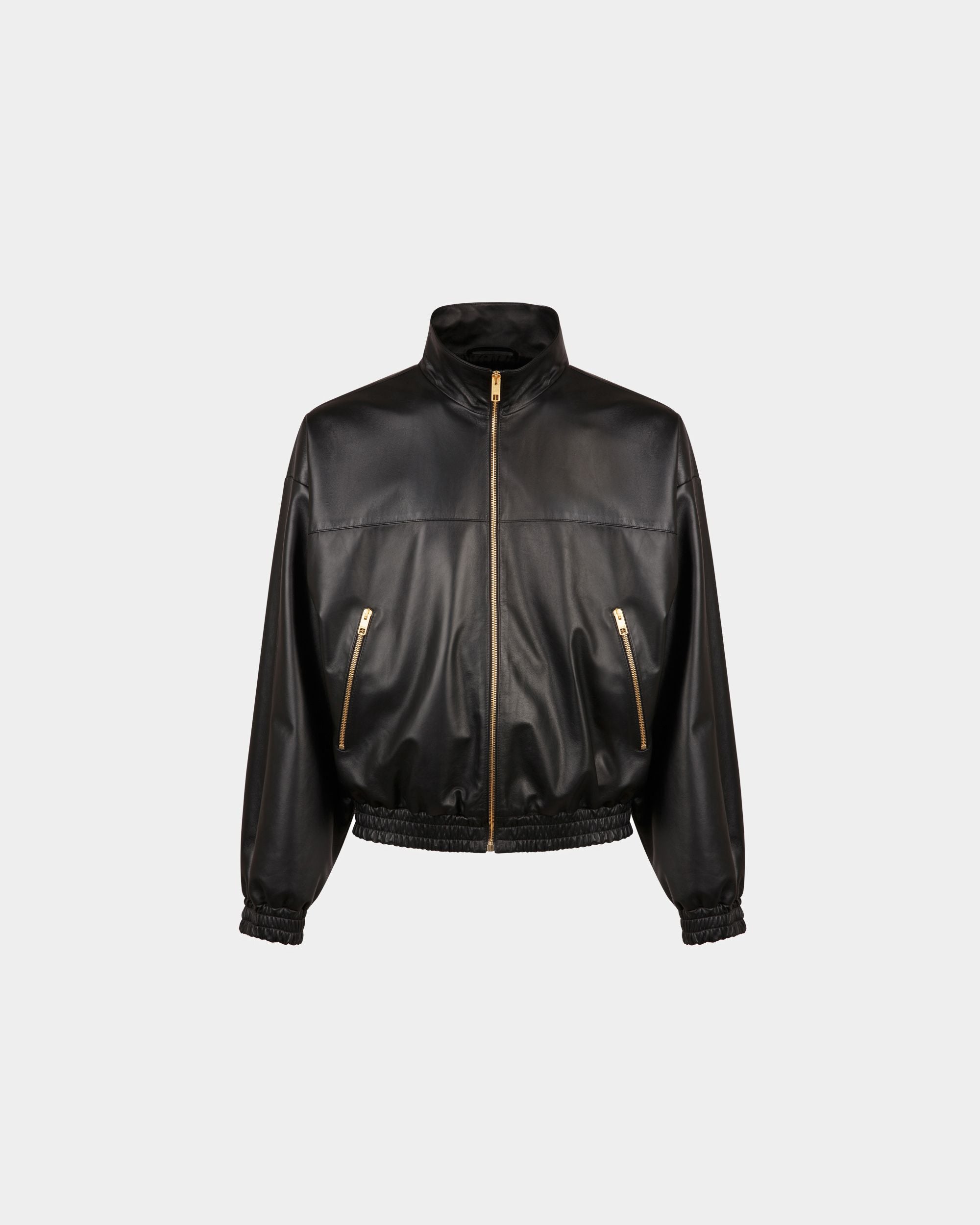 Blouson In Black Leather - Men's - Bally - 01