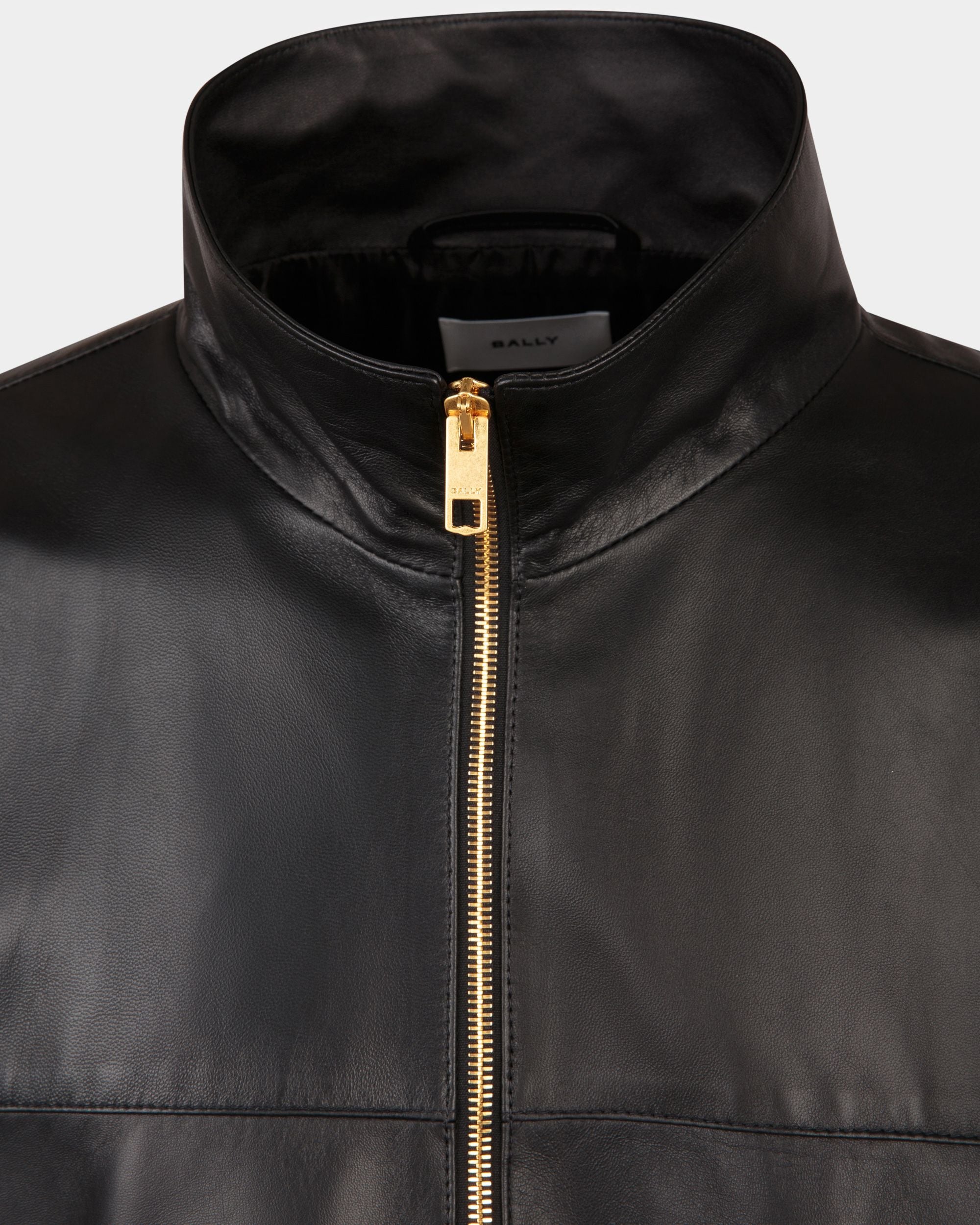 Blouson In Black Leather - Men's - Bally - 02