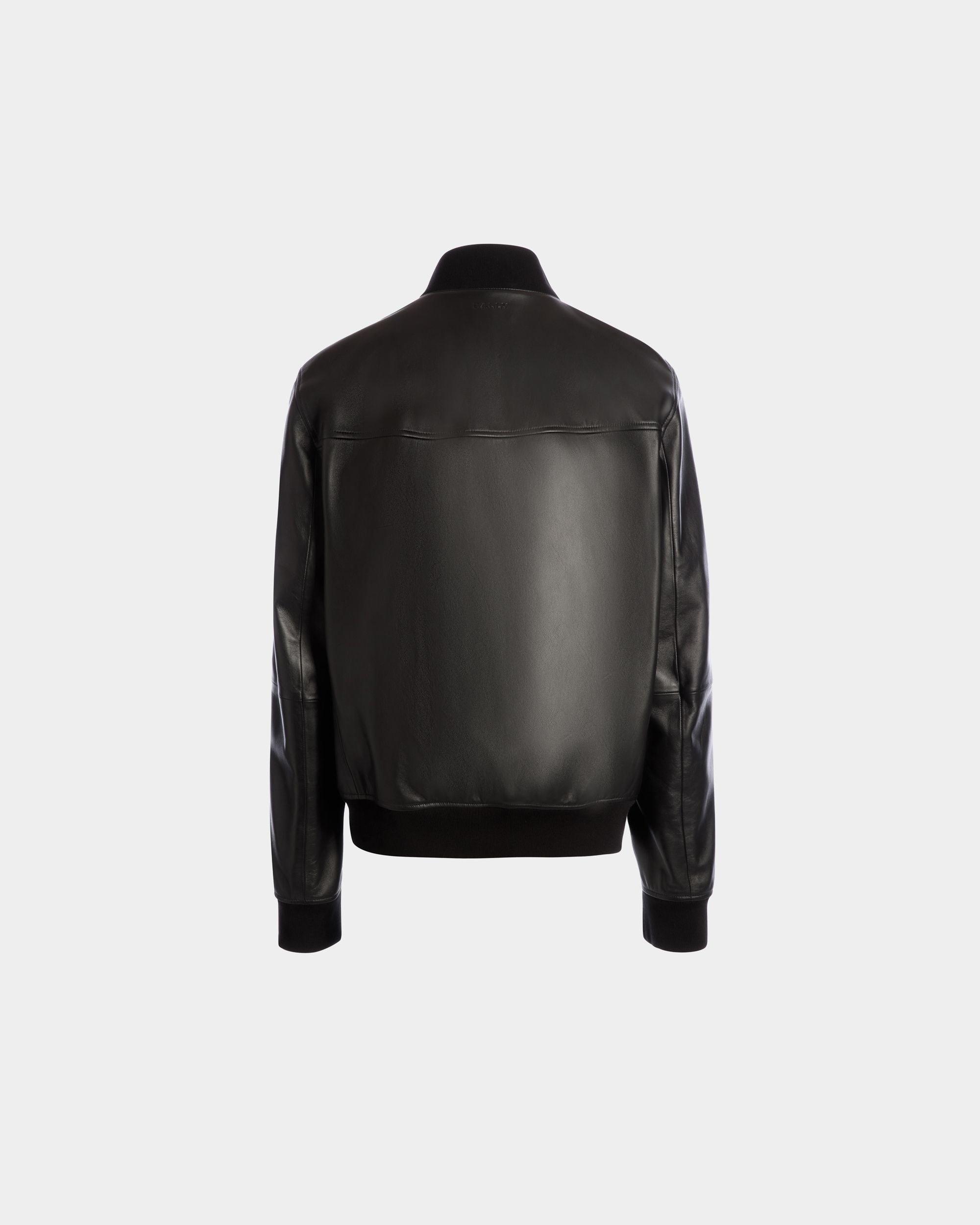 Bomber In Black Leather - Men's - Bally - 03