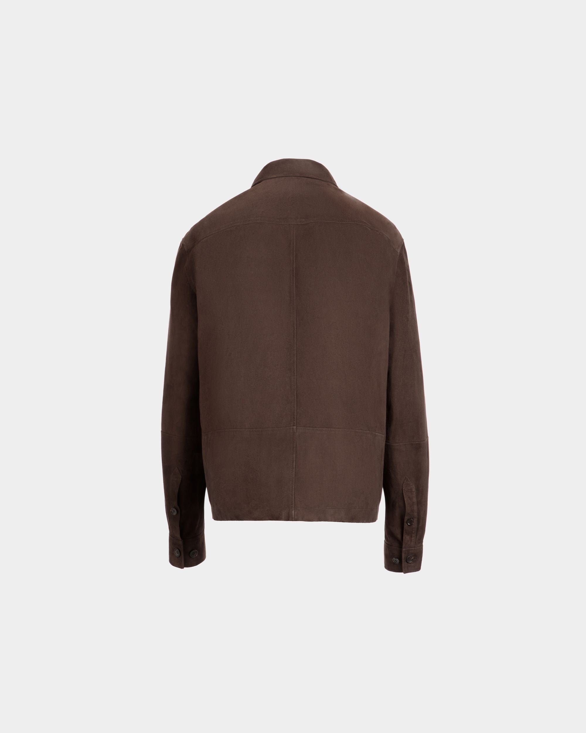 Safari Jacket in Ebano Suede - Men's - Bally - 07