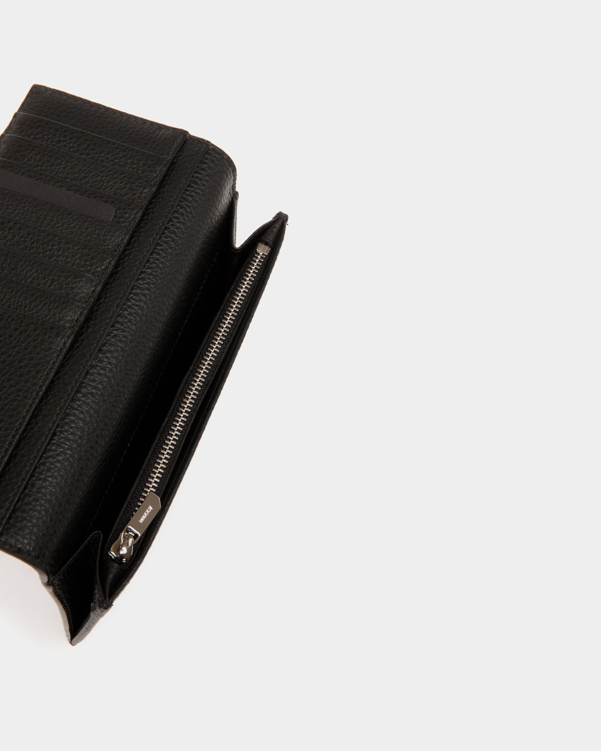 Long Wallets In Black Leather - Men's - Bally - 04