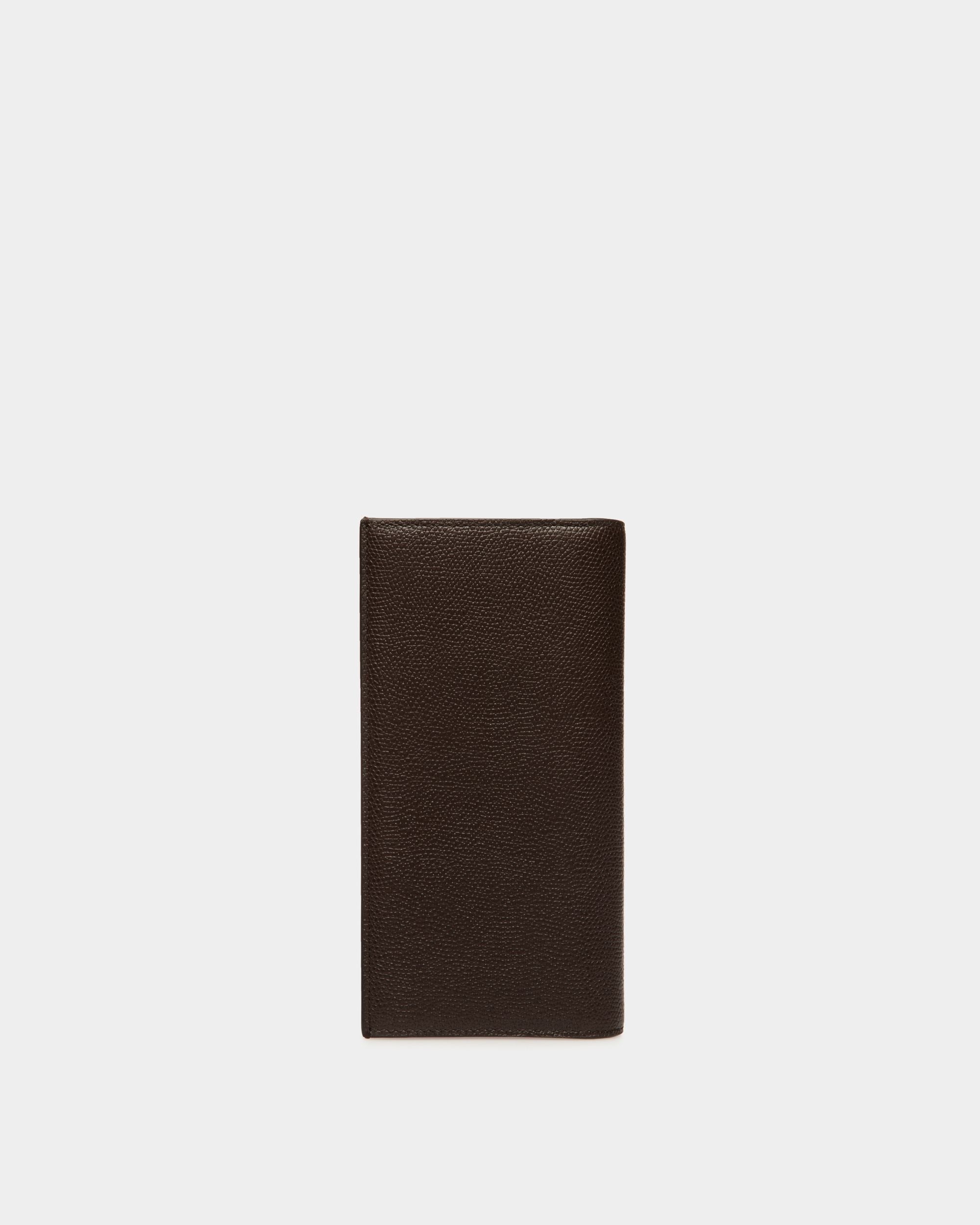 Flag Continental Wallet in Ebano Leather - Men's - Bally - 02