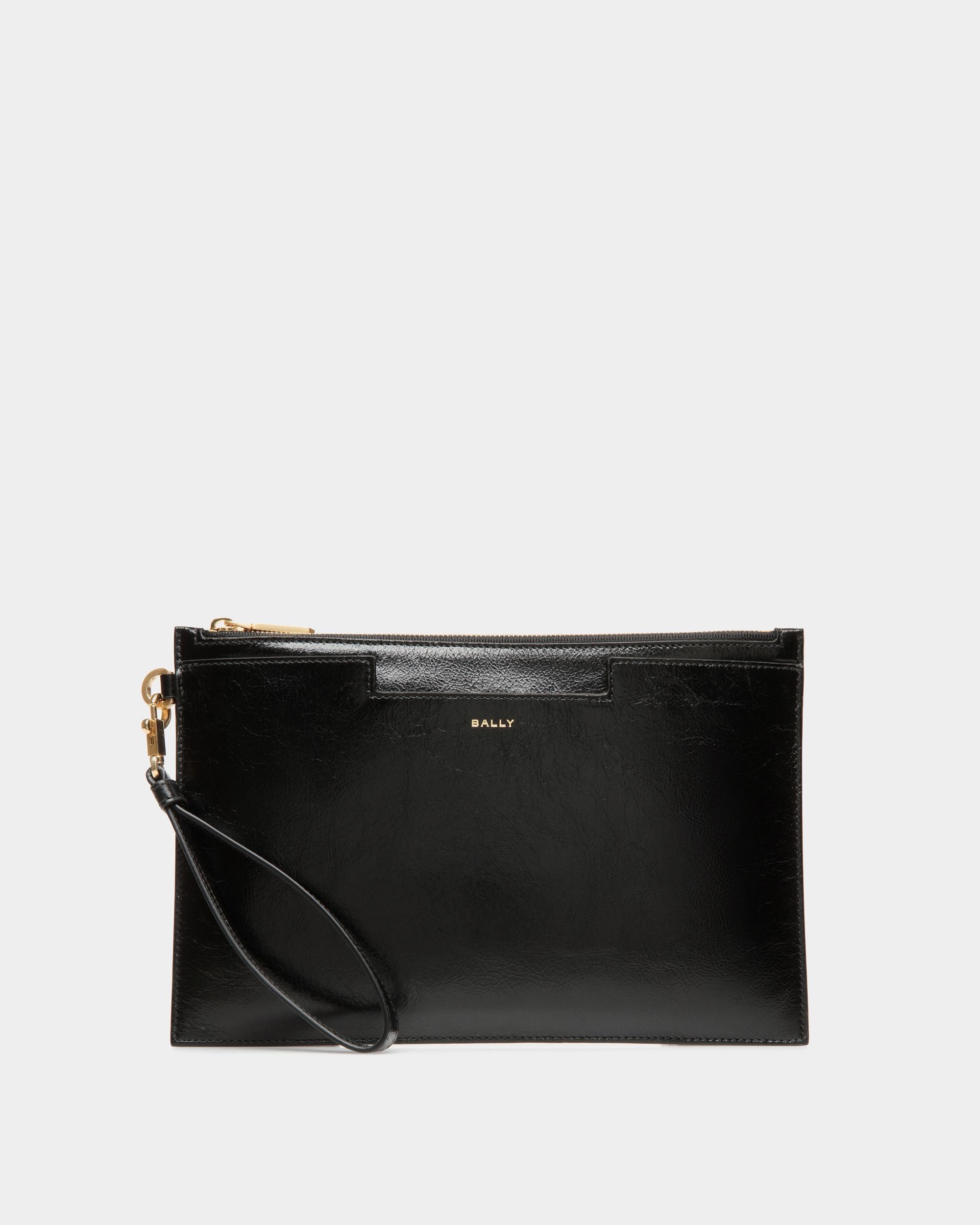 Easy Bally Pochette In Black Leather - Men's - Bally - 01