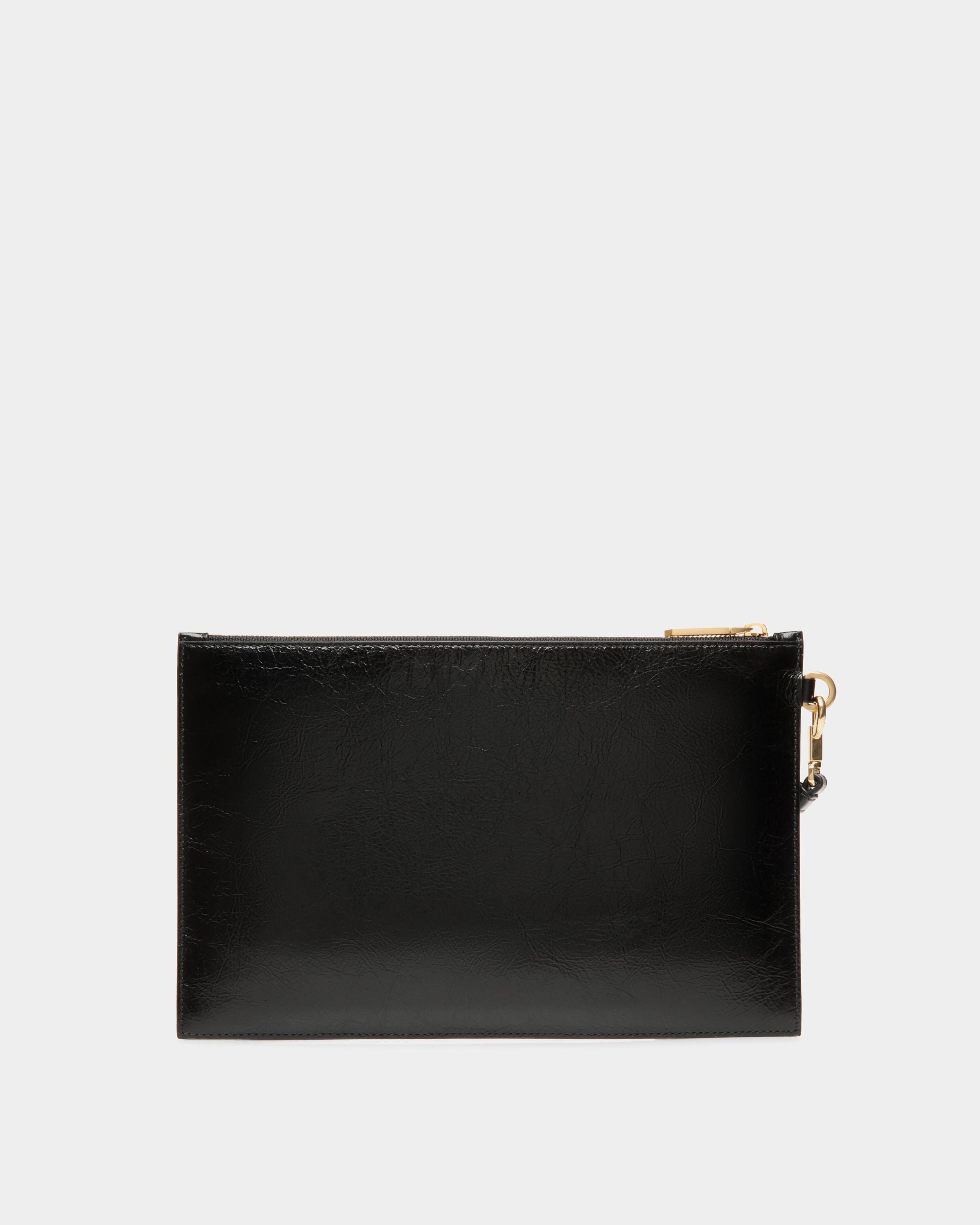 Easy Bally Pochette In Black Leather - Men's - Bally - 02