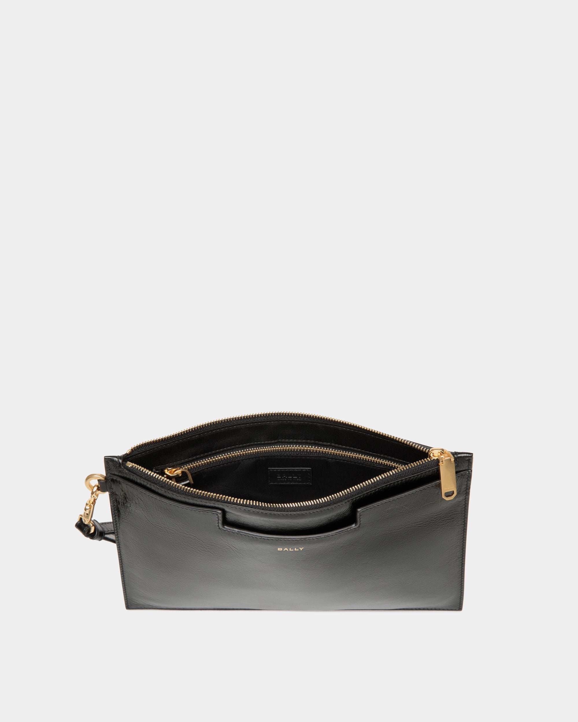 Easy Bally Pochette In Black Leather - Men's - Bally - 03