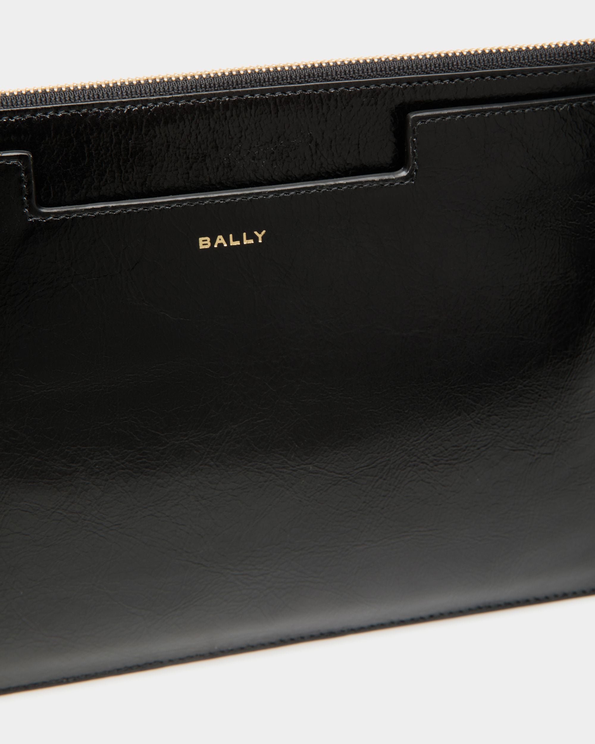 Easy Bally Pochette In Black Leather - Men's - Bally - 04