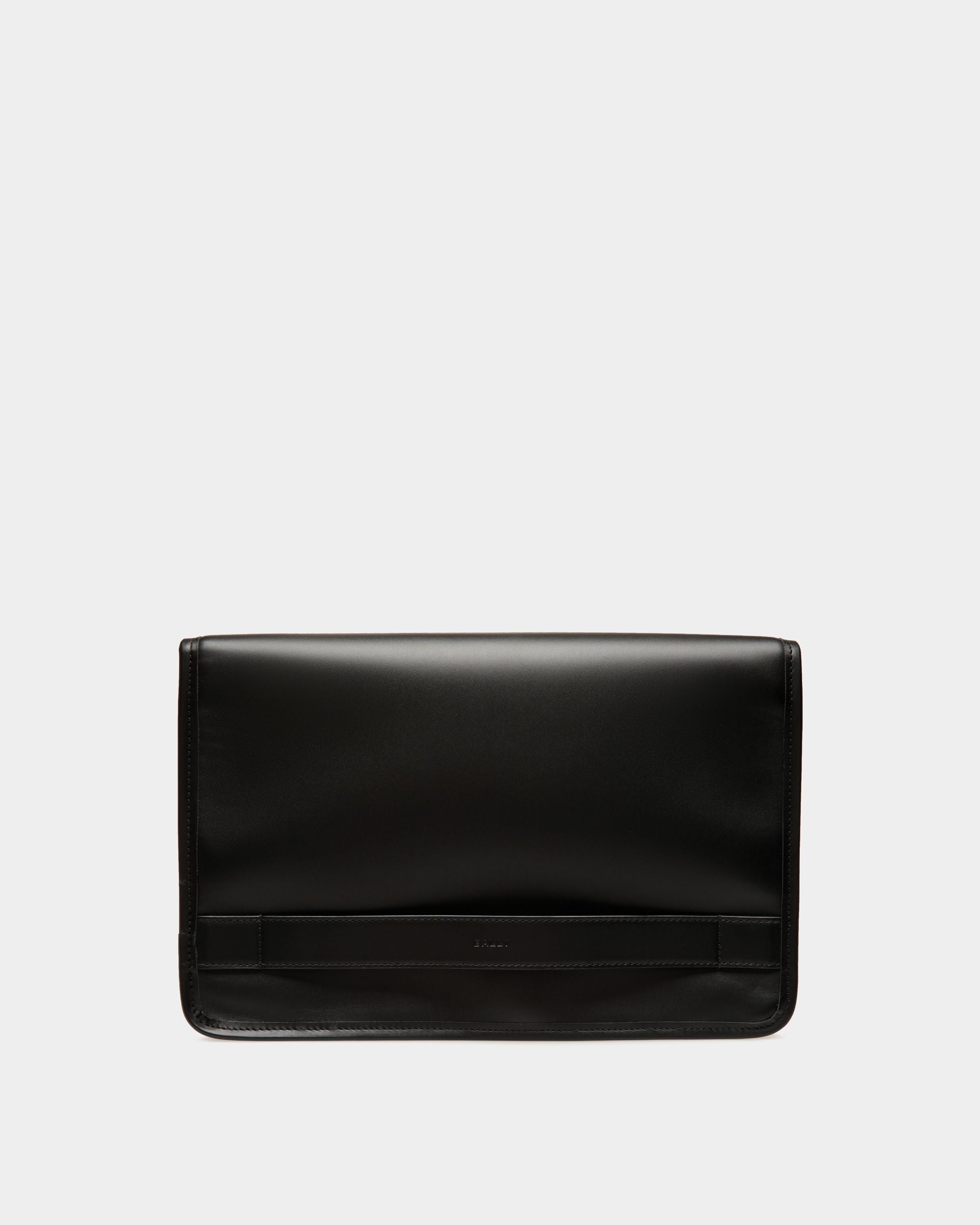 Beckett Pochette in Black Leather - Men's - Bally - 02