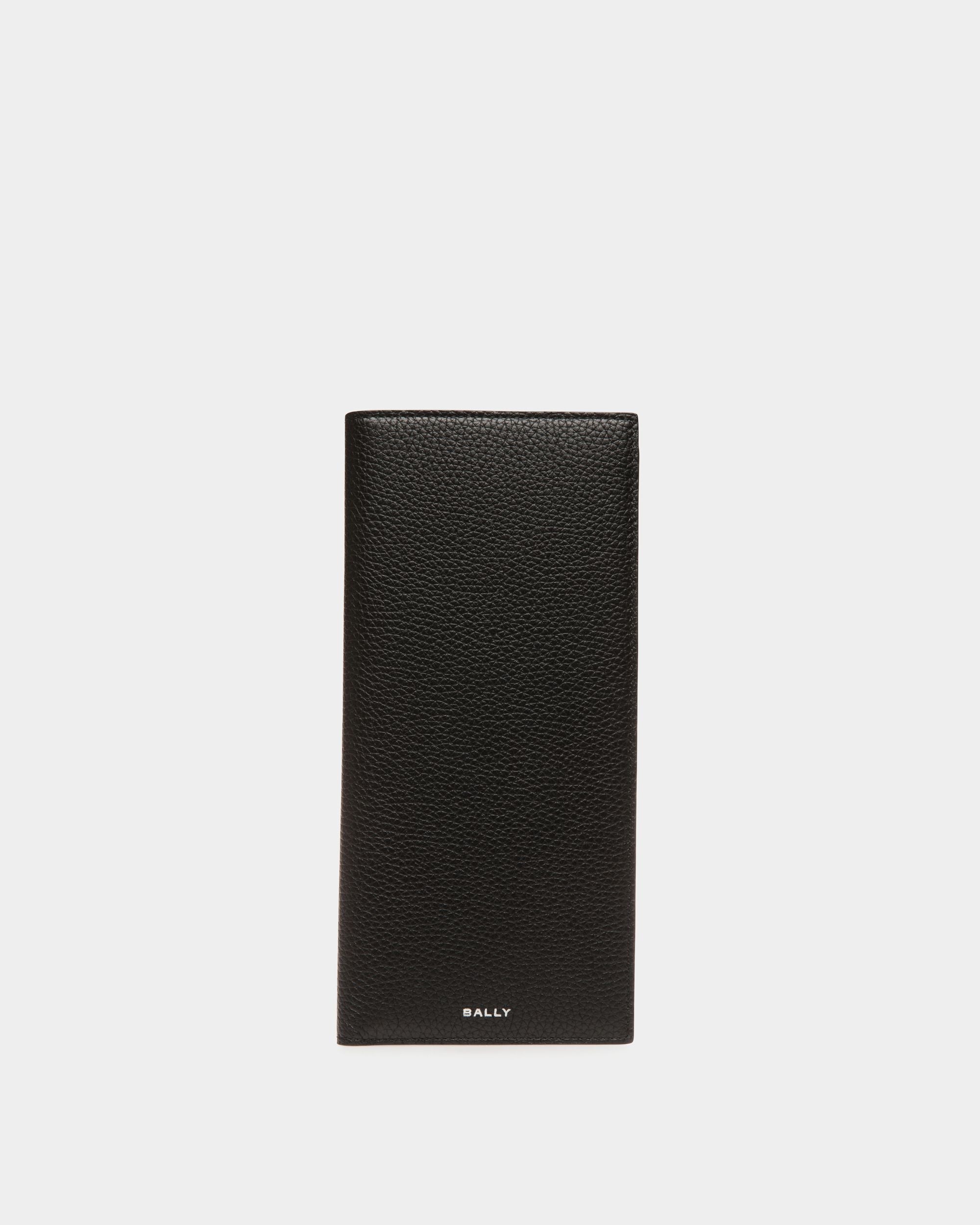 Oeden Continental Wallet in Black Leather - Men's - Bally - 01