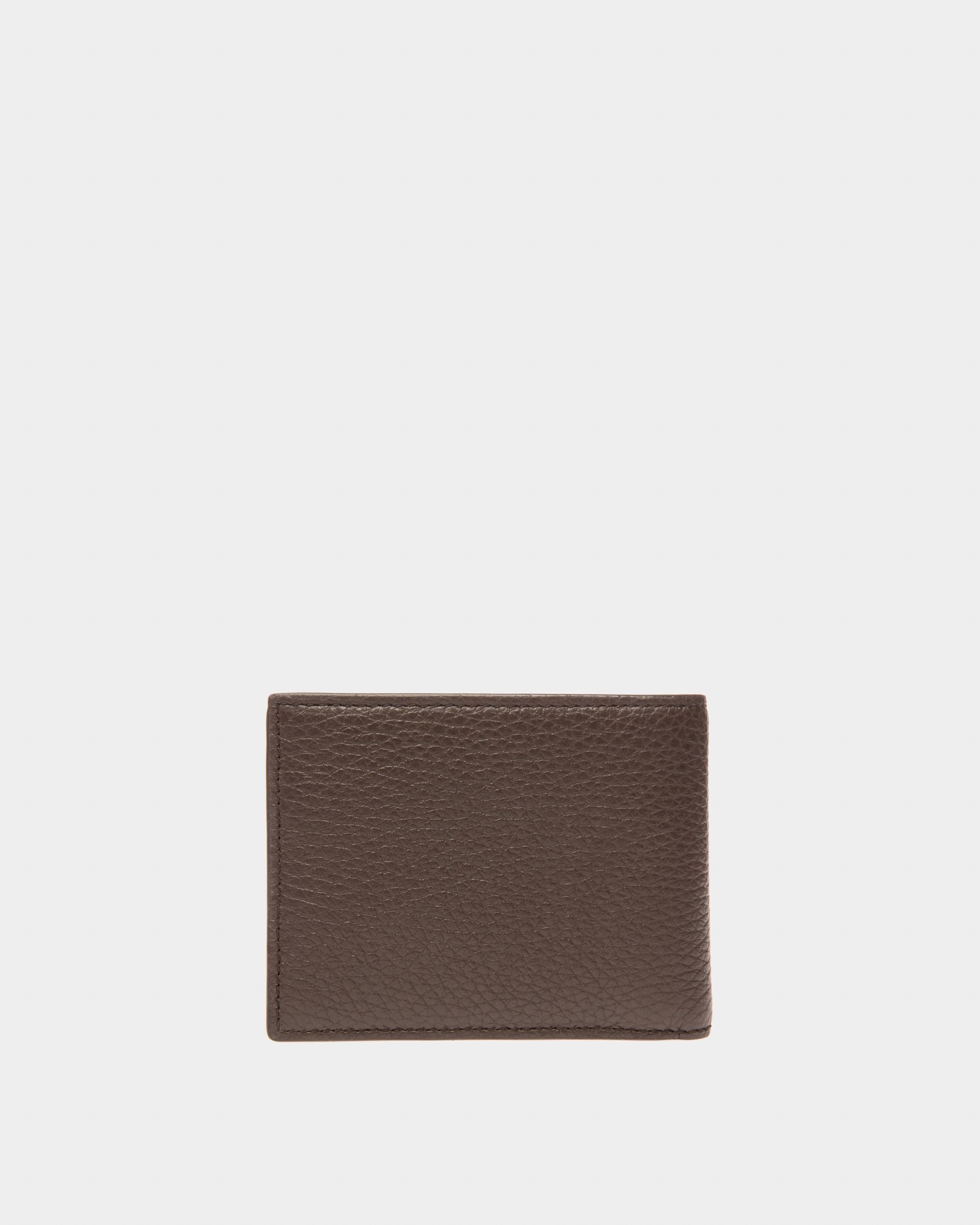 Scevye Leather Wallet In Ebony Brown - Men's - Bally - 02