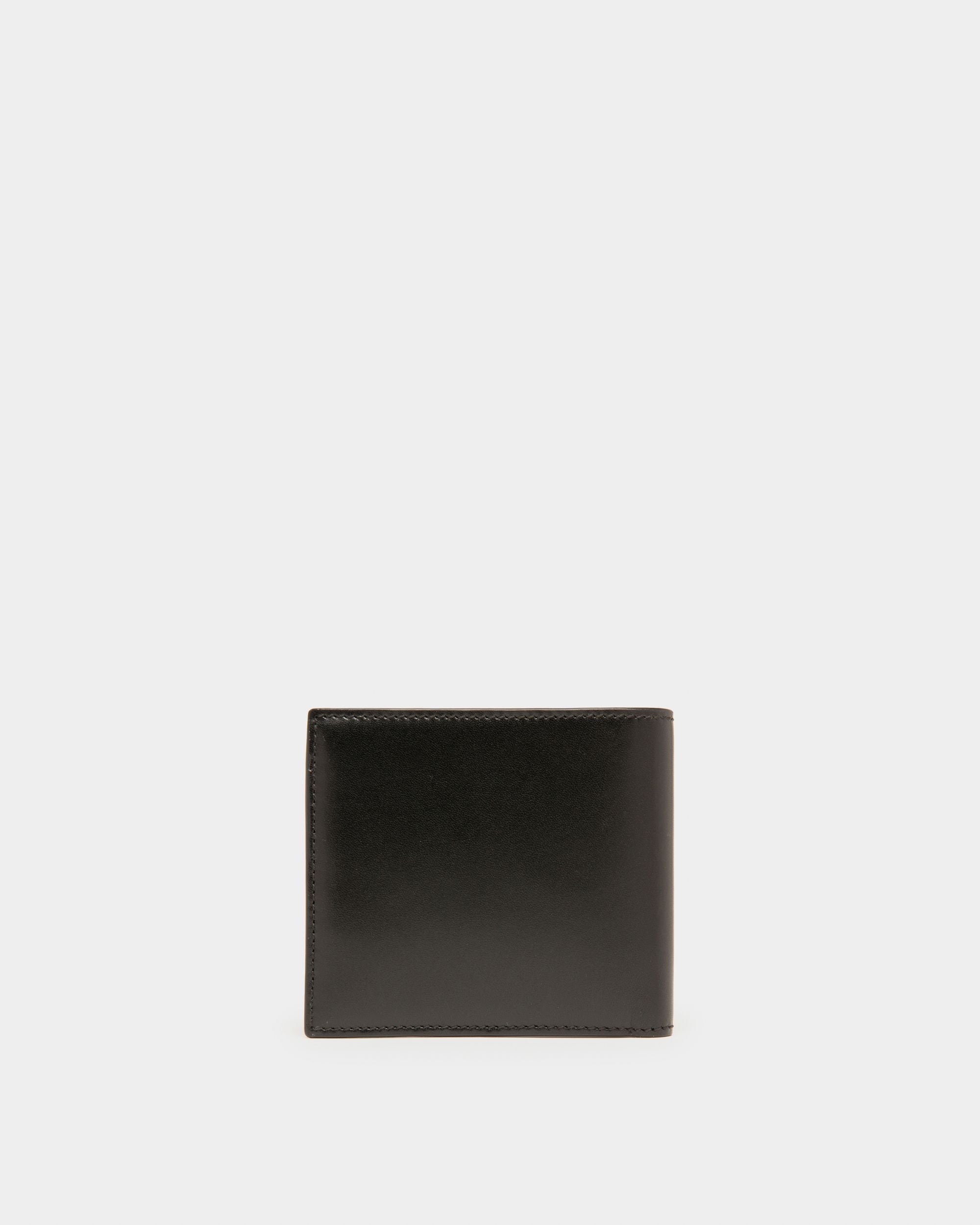Scrasai Leather Wallet In Black - Men's - Bally - 02