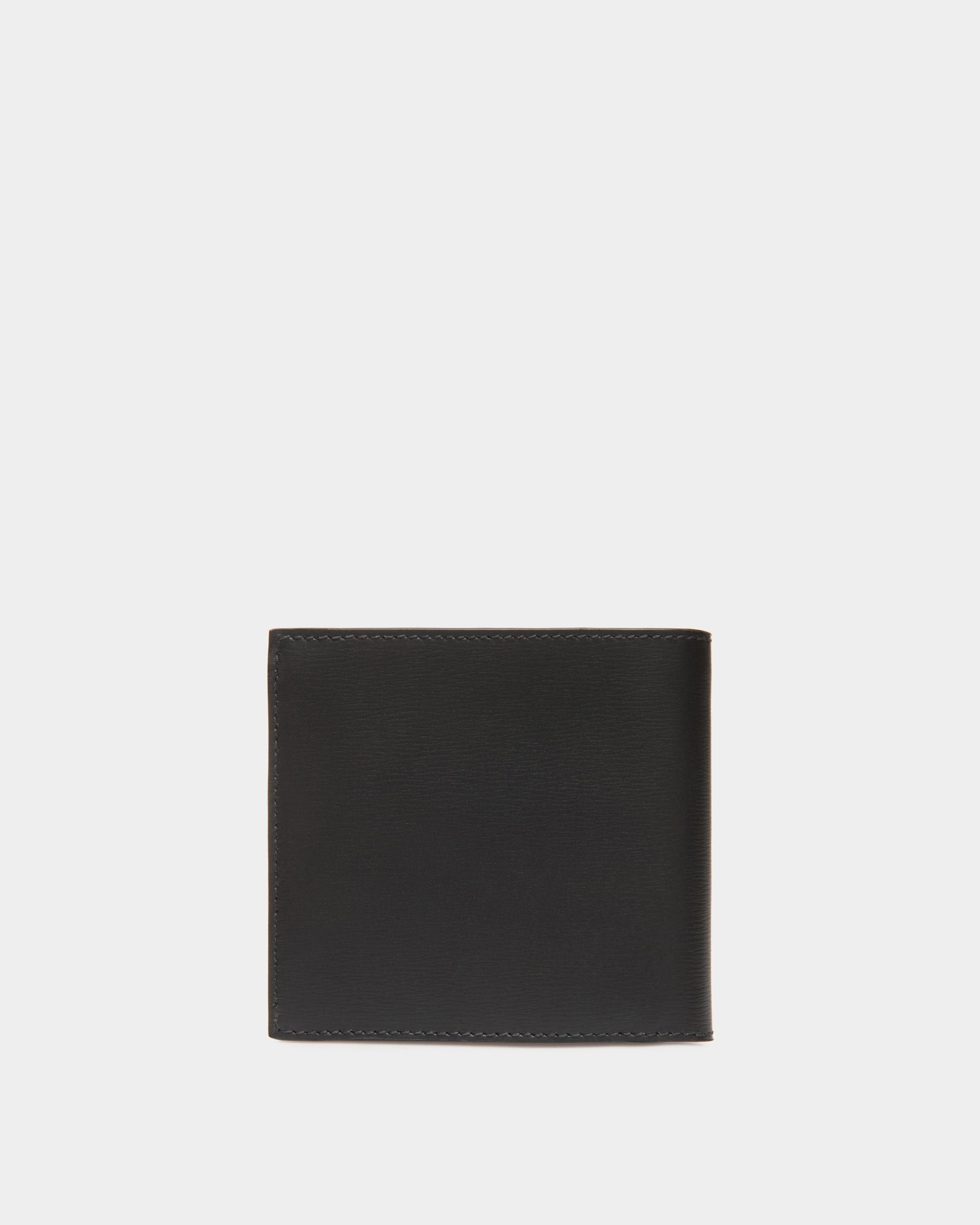 Crossing Bifold In Black Leather - Men's - Bally - 02