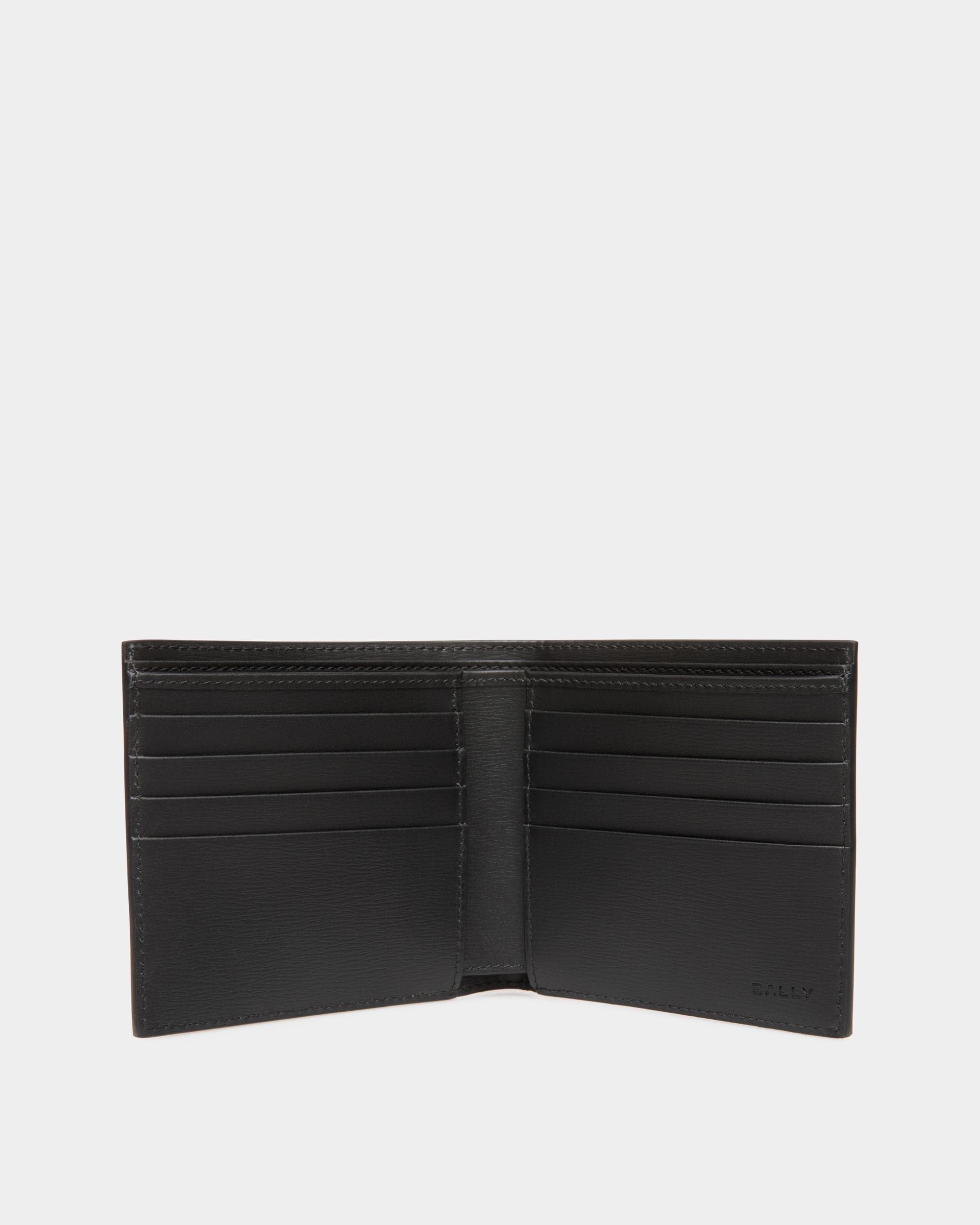 Crossing Bifold In Black Leather - Men's - Bally - 03