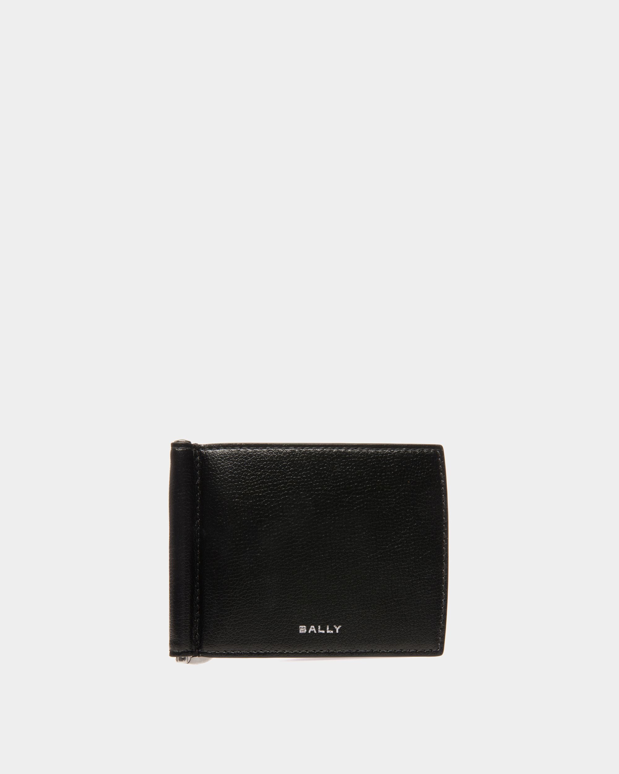 Banque Wallet In Black Leather - Men's - Bally - 01