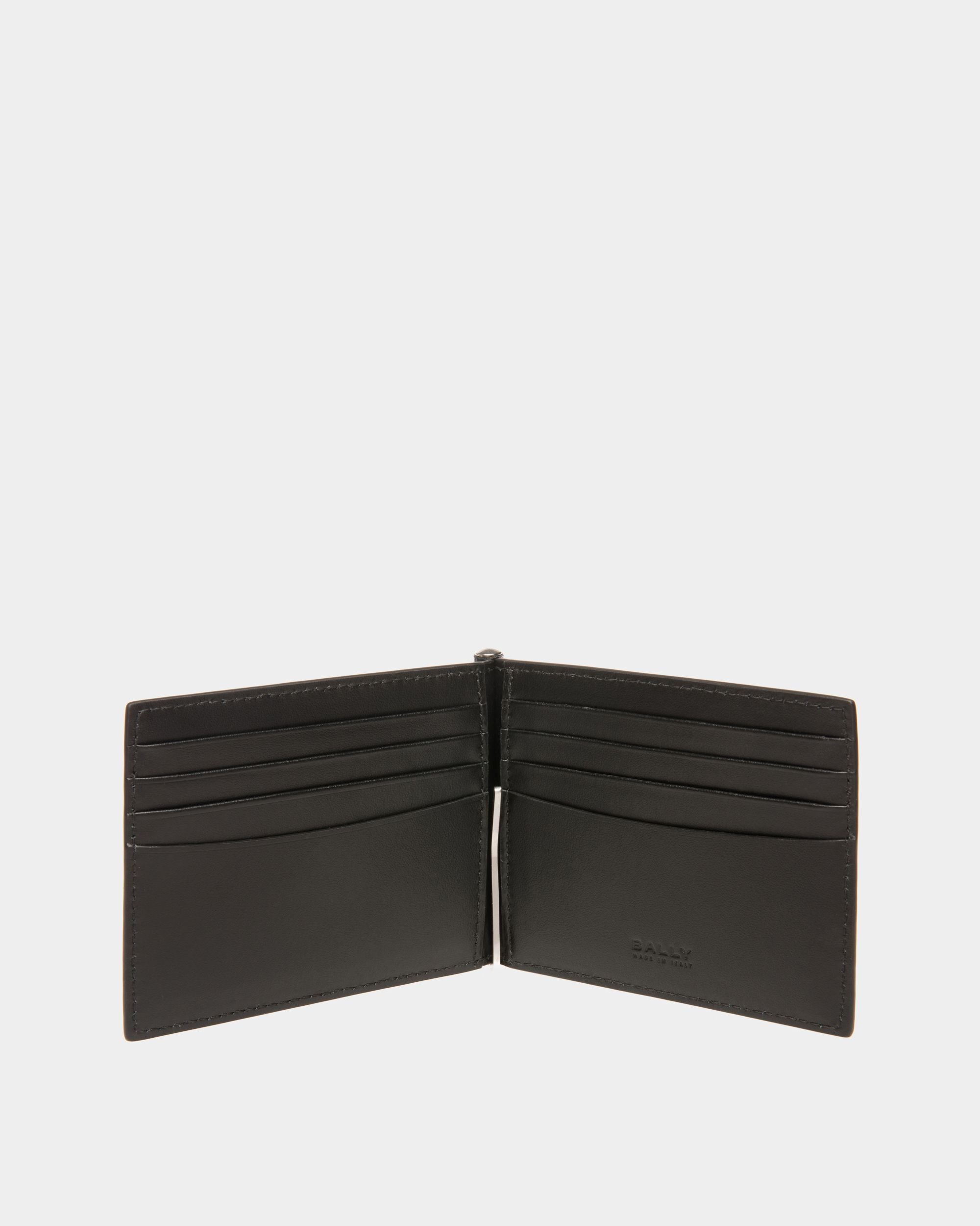 Banque Wallet In Black Leather - Men's - Bally - 03