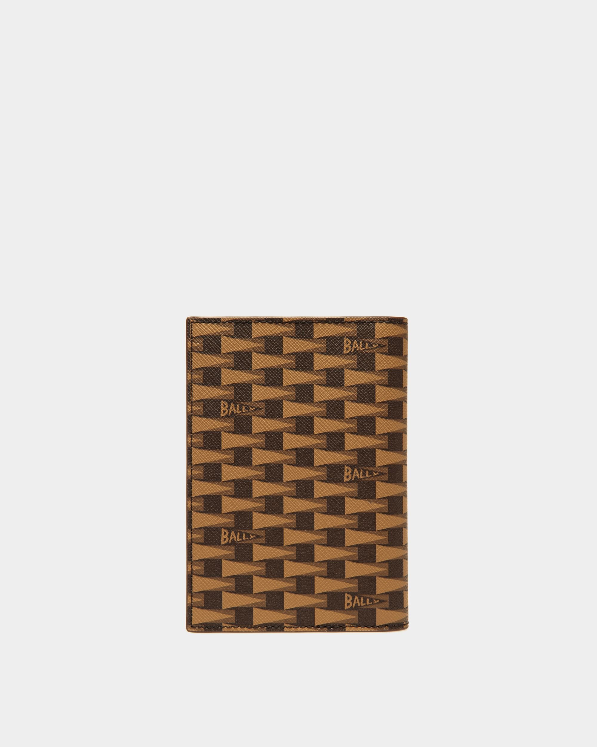 Pennant Passport Holder In Desert TPU - Men's - Bally - 01