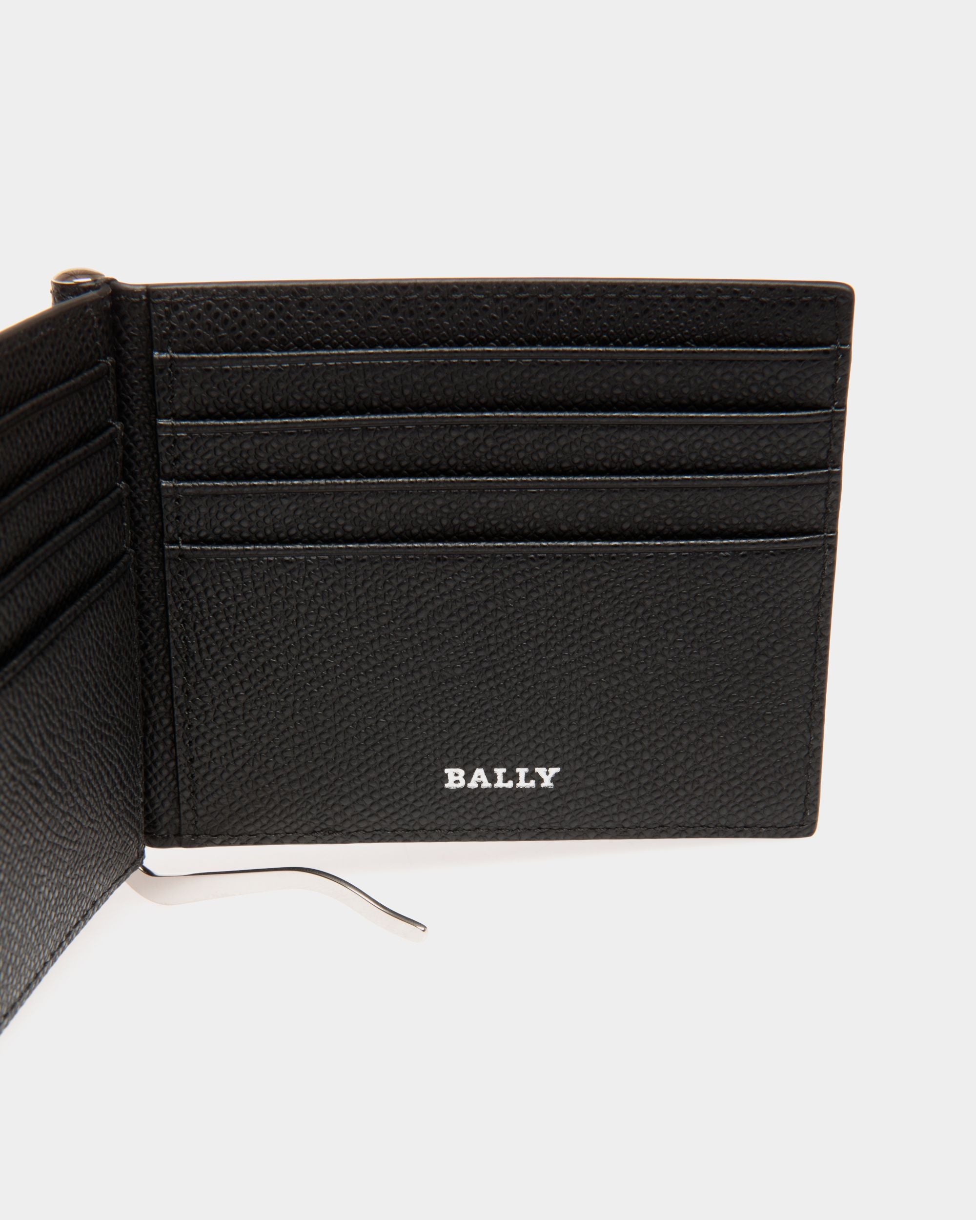 Wallet In Black Bovine - Men's - Bally - 04