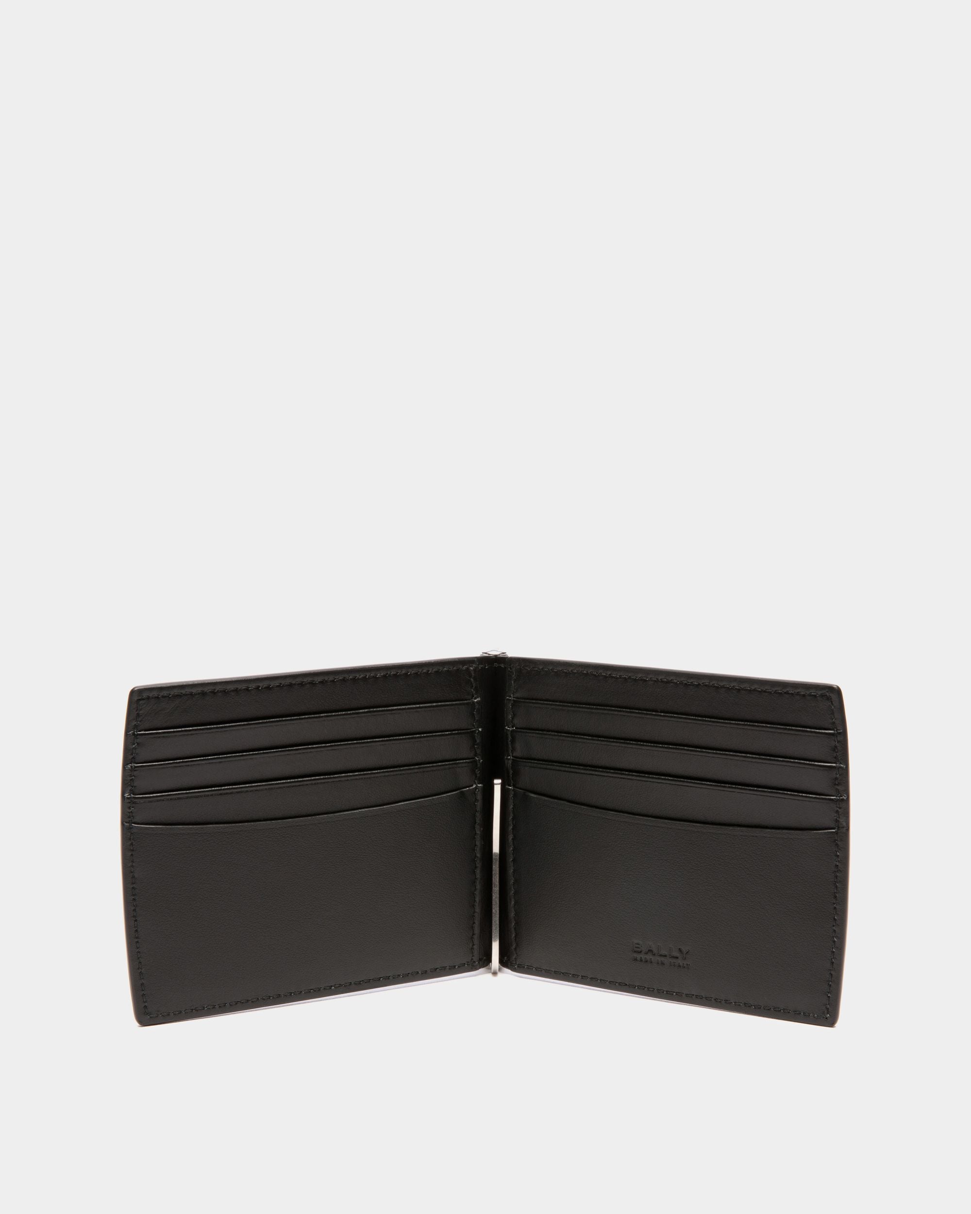 Busy Bally Bifold Wallet in Black Leather - Men's - Bally - 03