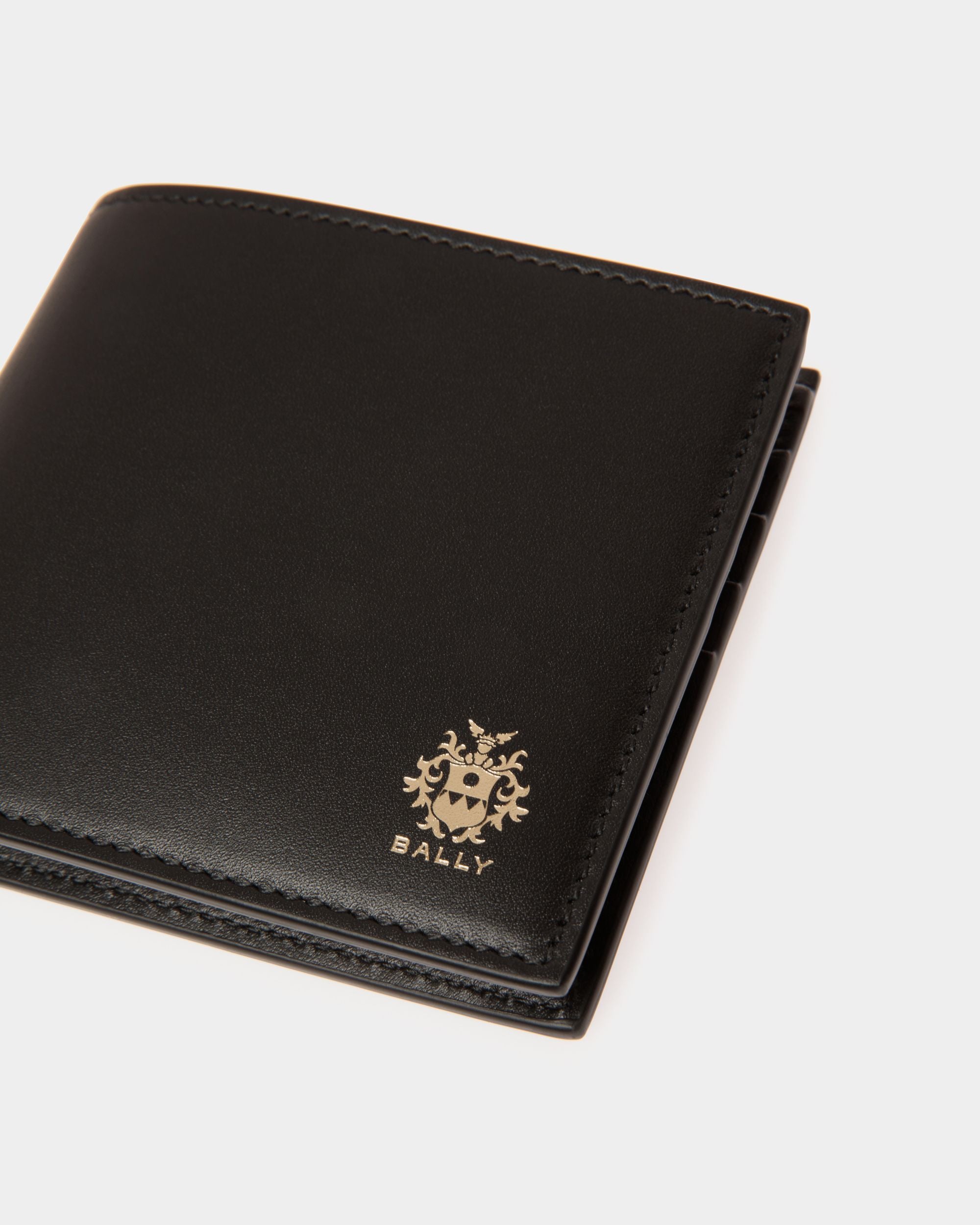 Beckett Bifold In Black Leather - Men's - Bally - 05